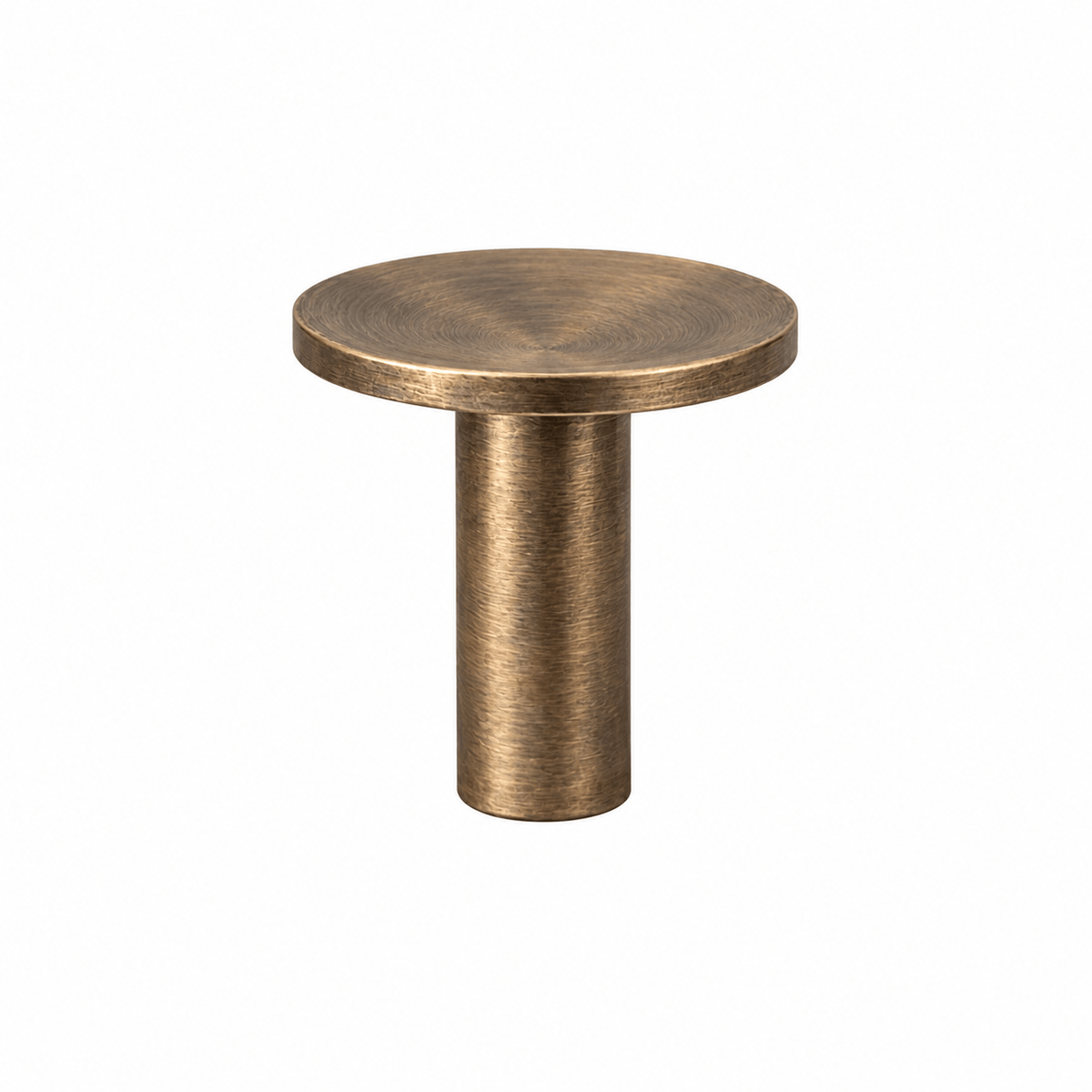 Deep | Knop i Antik Messing Ø 18 mm x D 20 mm I-Refine 292999 FINICC