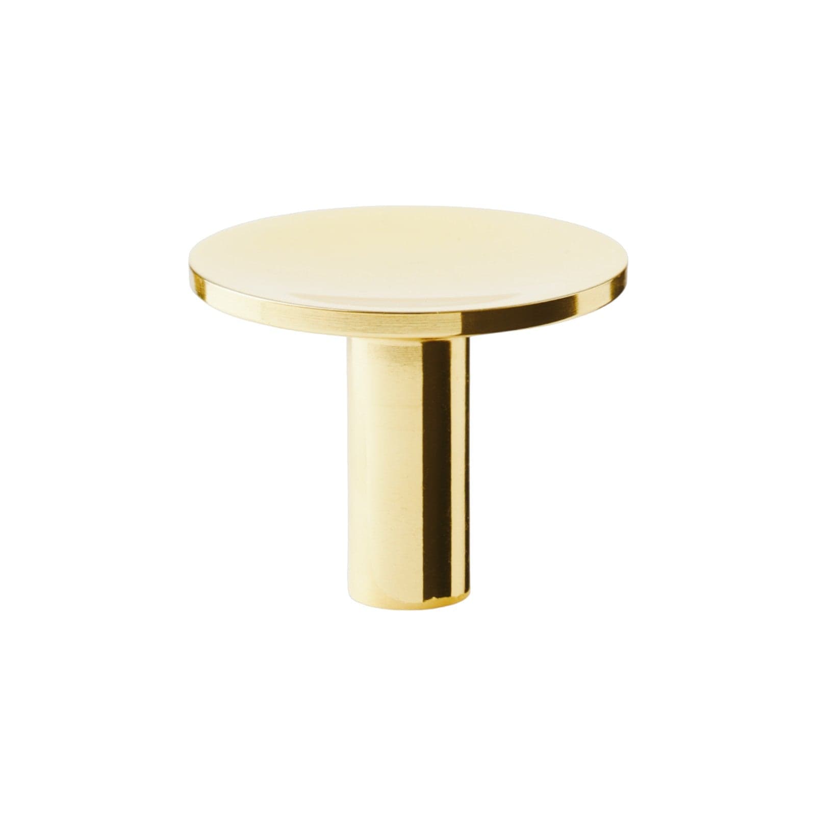 Deep | Knop i Blank Messing med Lak I-REFINE FINICC