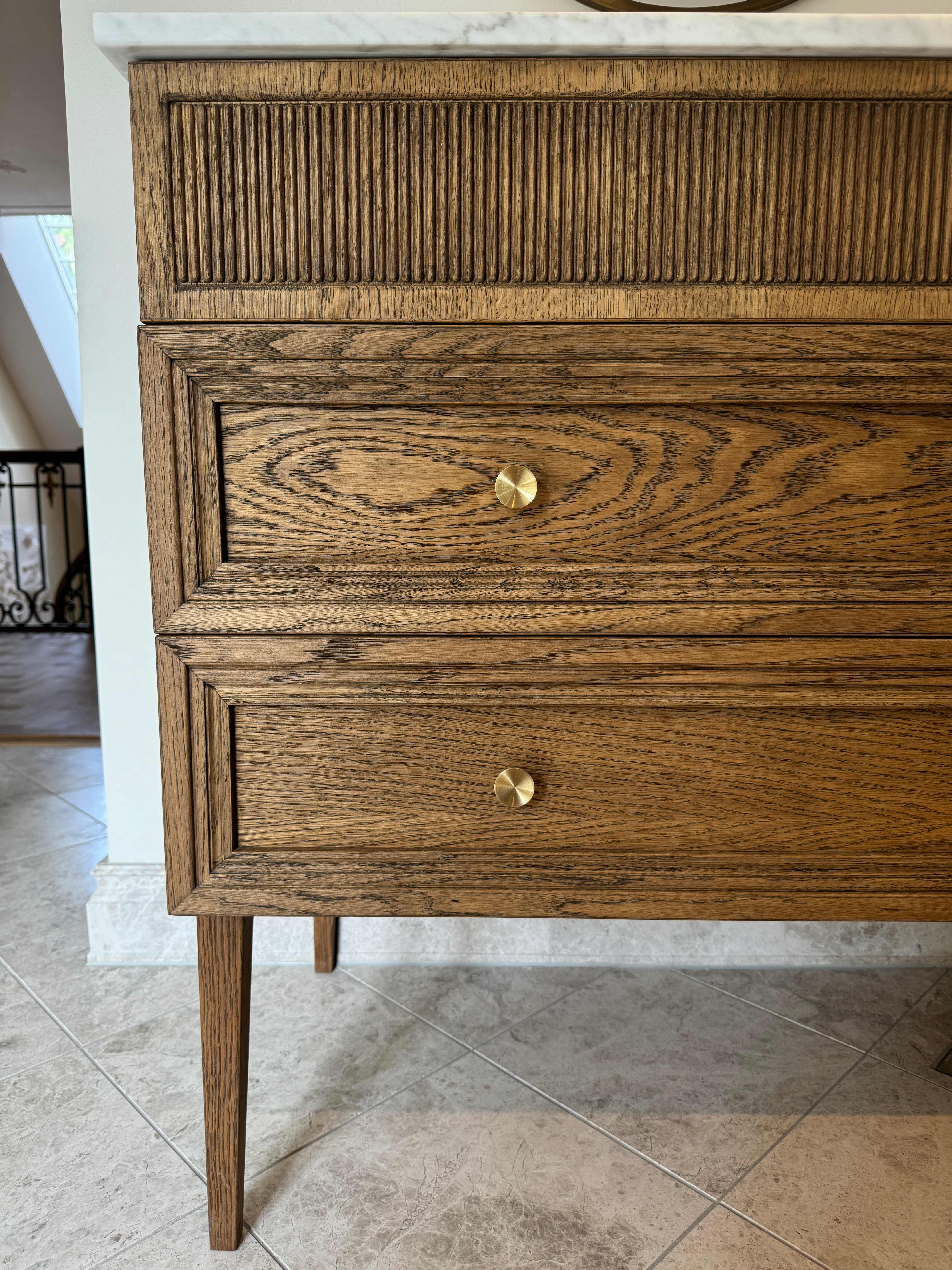 Deep | Knop i Børstet Messing med Lak I-REFINE FINICC