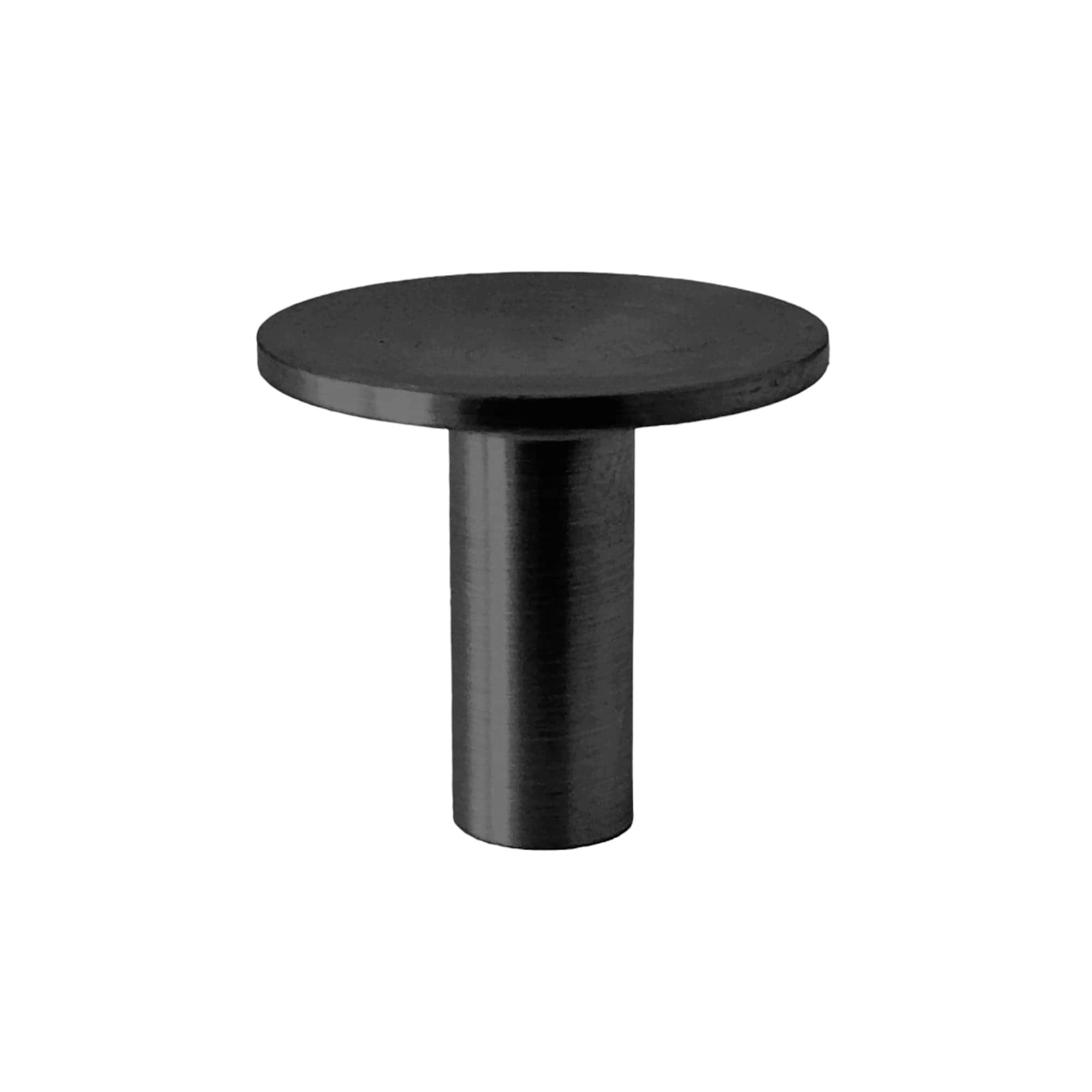 Deep | Knop i Sort Ø 24 mm x D 23 mm I-REFINE IR-250035 FINICC