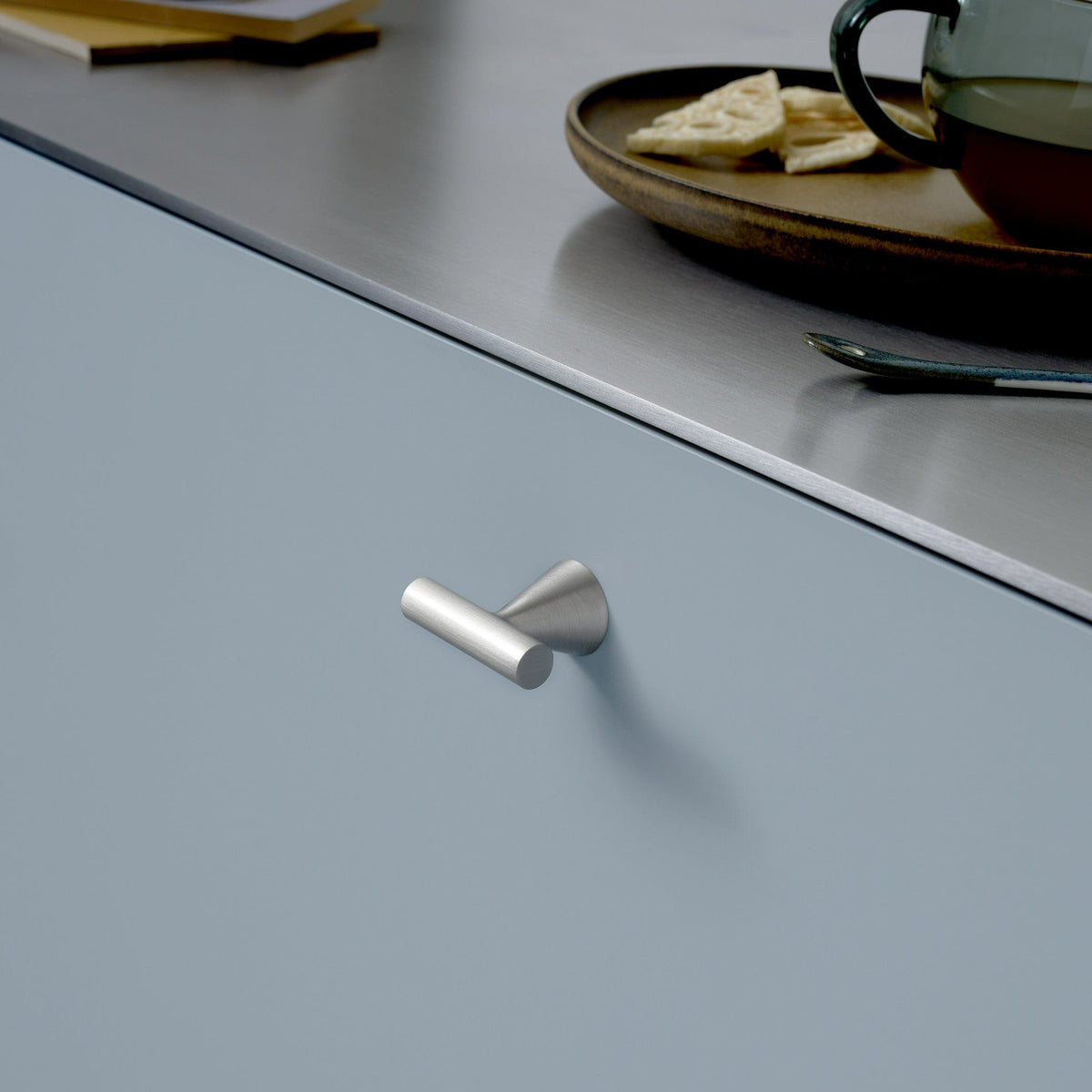 Delta | Greb/Knop i Rustfrit Stål Finish L 44 mm x D 36 mm Furnipart FP-554720023-66 FINICC
