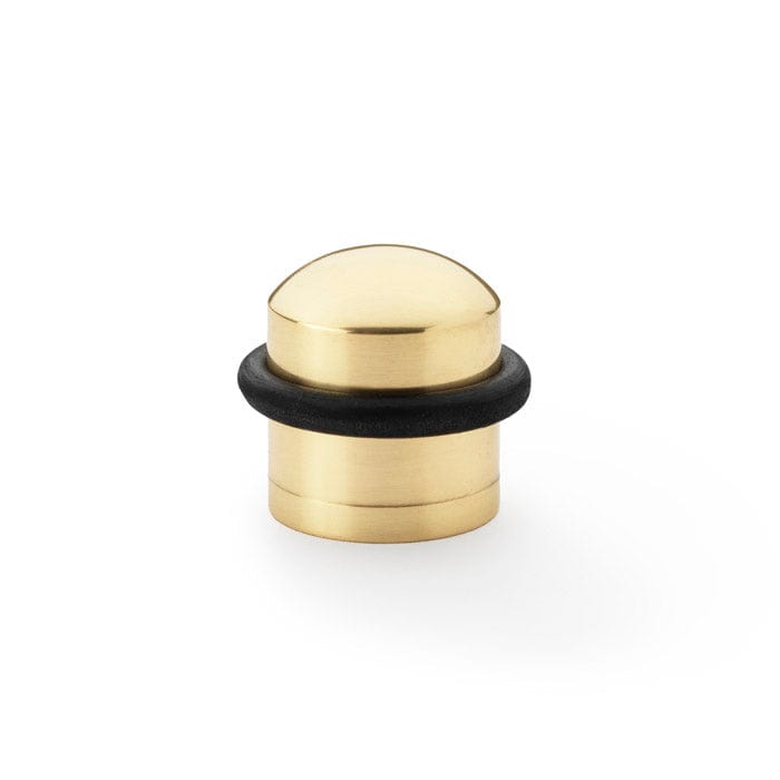 Dome | Dørstopper i Blank Messing med Lak Ø 38 mm x H 35 mm Alexander & Wilks AW638PBL FINICC