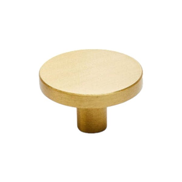 Dot | Knop/Knage i Børstet Messing Med lak Ø 32 mm x D 20 mm MOUD Home MH-210801 FINICC