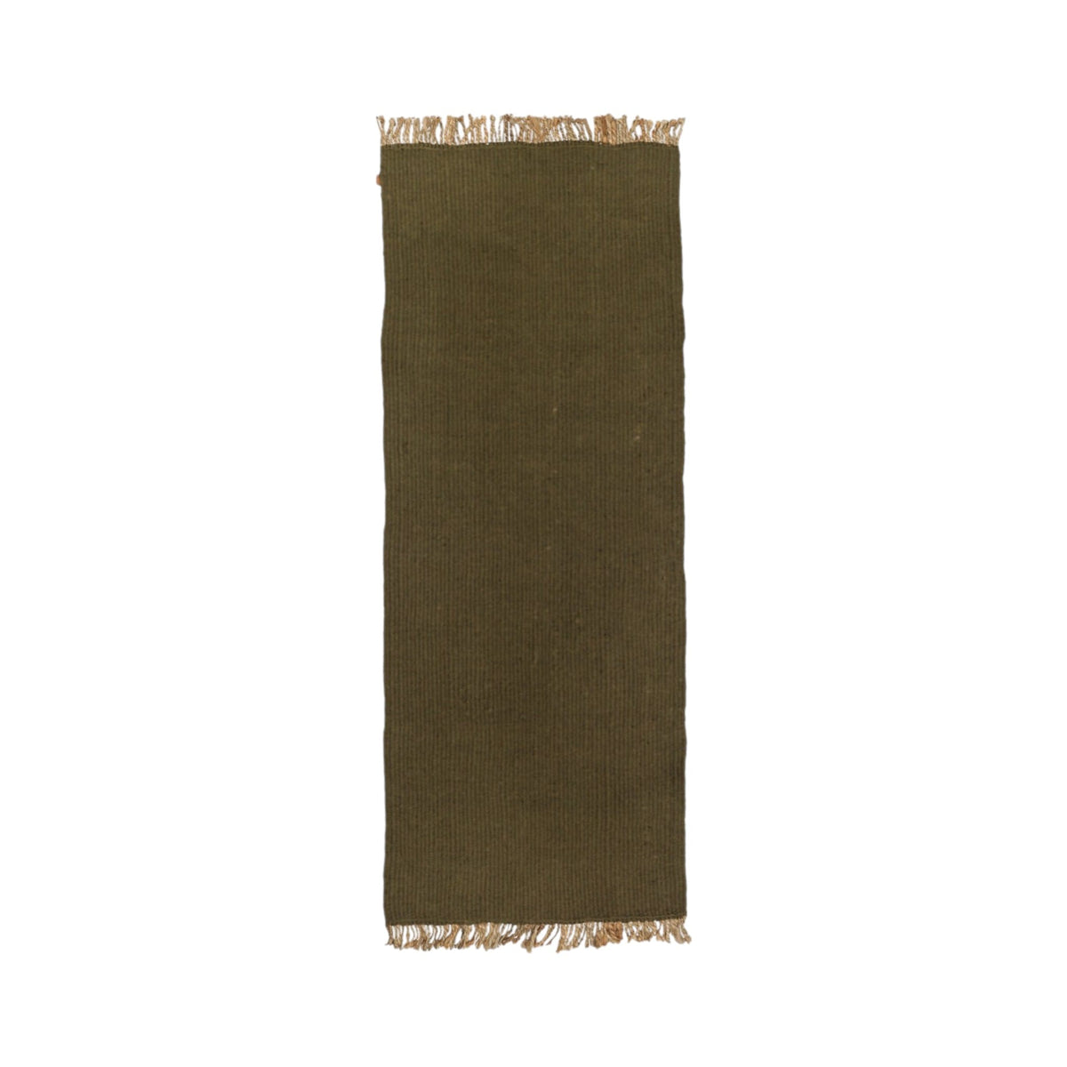 Block Mat | Løber i Olive/Natural ferm LIVING FL-1104268033 FINICC