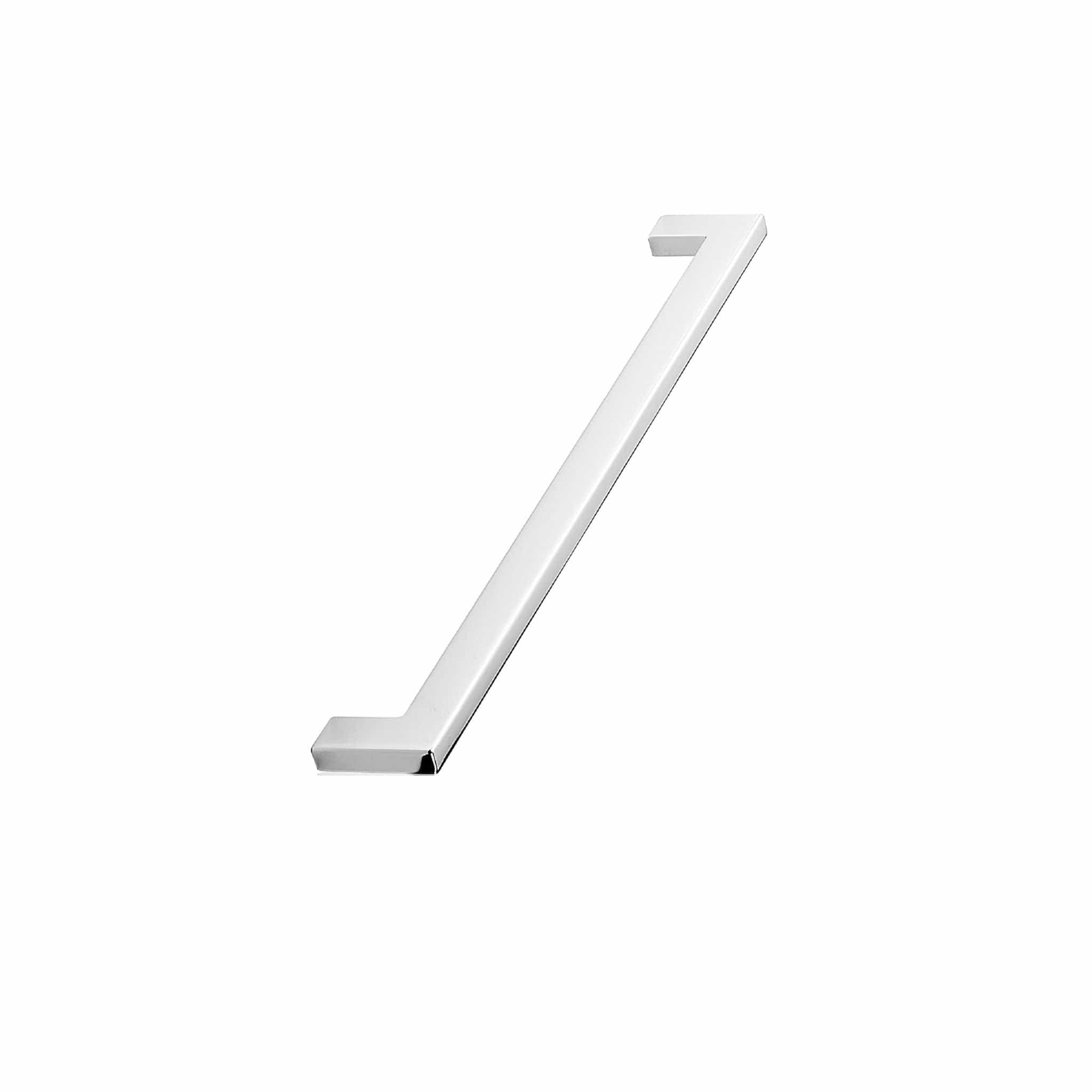 Flat | Handtag i Blank Krom