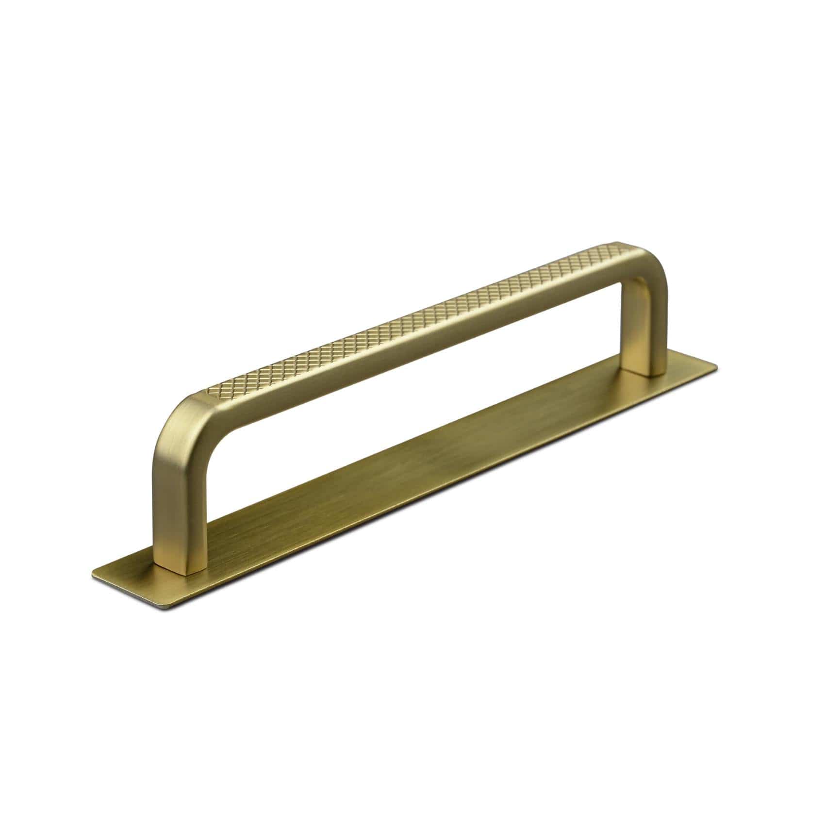 Gardone Cross | Greb i Mat Messing med bagplade L 134 mm (C/C 128 mm) Theofils TF-10200103-BP FINICC