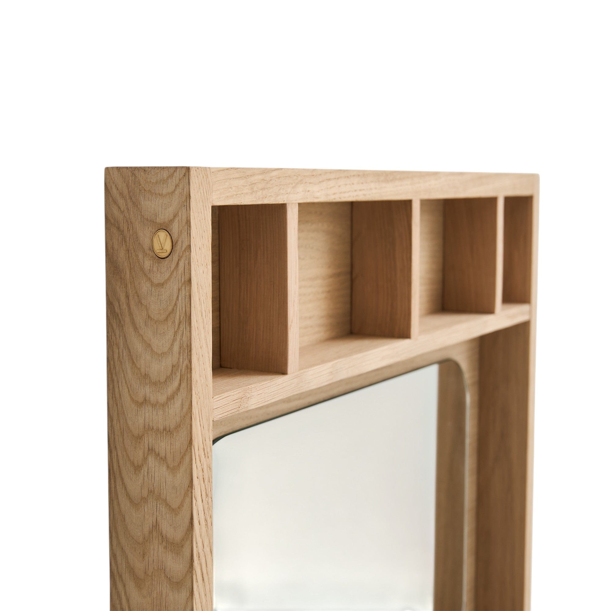 Glance | Spejl i Eg L 52 cm x B 45 cm Andersen Furniture AF4-404020 FINICC