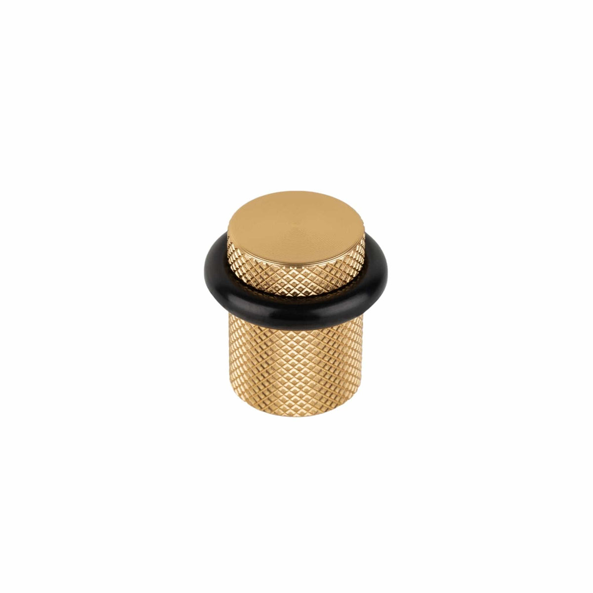 Graf Floor | Dørstopper i Børstet Messing Ø 27 mm x H 28 mm Viefe VF-8009027L291 FINICC