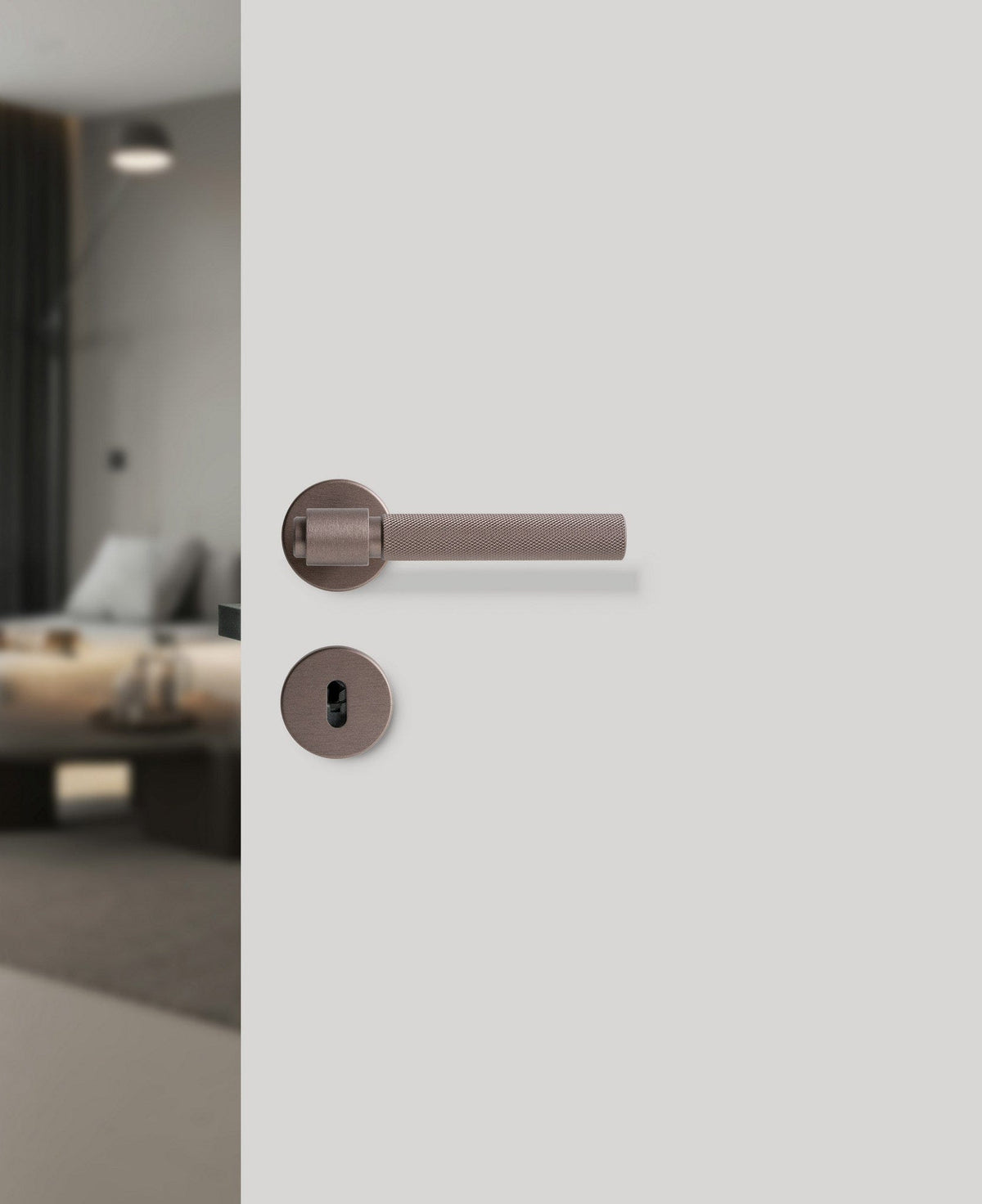 Helix Cross | Dørhåndtag i Dark Bronze L 150 mm (C/C 30 mm) Beslag Design 751014-41 FINICC