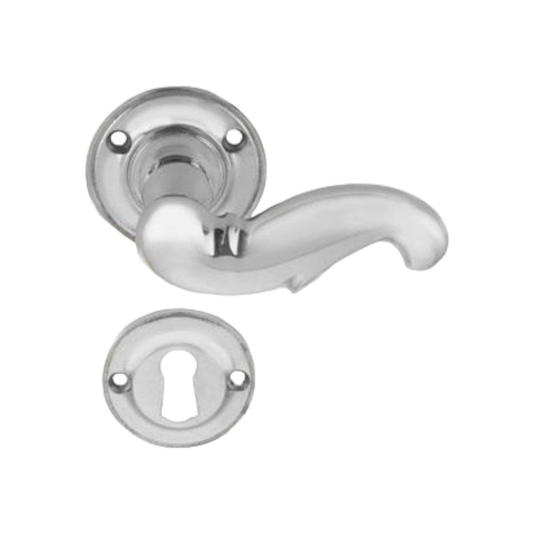 Hellerup 97 | Dørhåndtag i Børstet Rustfrit Stål Finish (stor model) Et Al KC-206607 FINICC