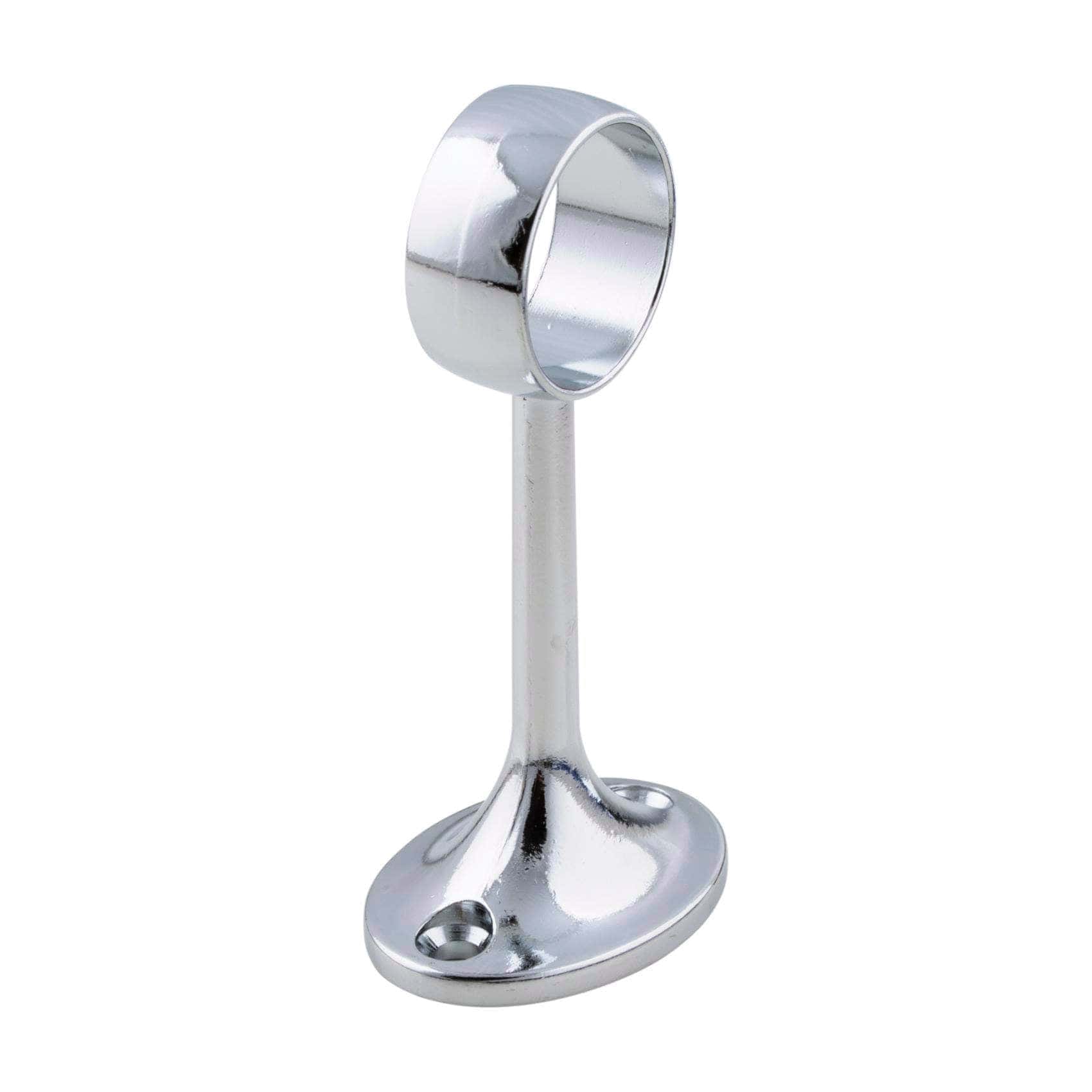 Heritage | Rørholder i Blank Krom (midterstykke) L 90 mm x D 25 mm Theofils TF-602532 FINICC