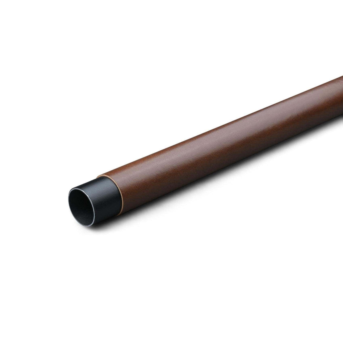 Heritage Skin | Bøjlestang i Brun Læder / Sort L 458 mm x D 25 mm Theofils TF-157014 FINICC