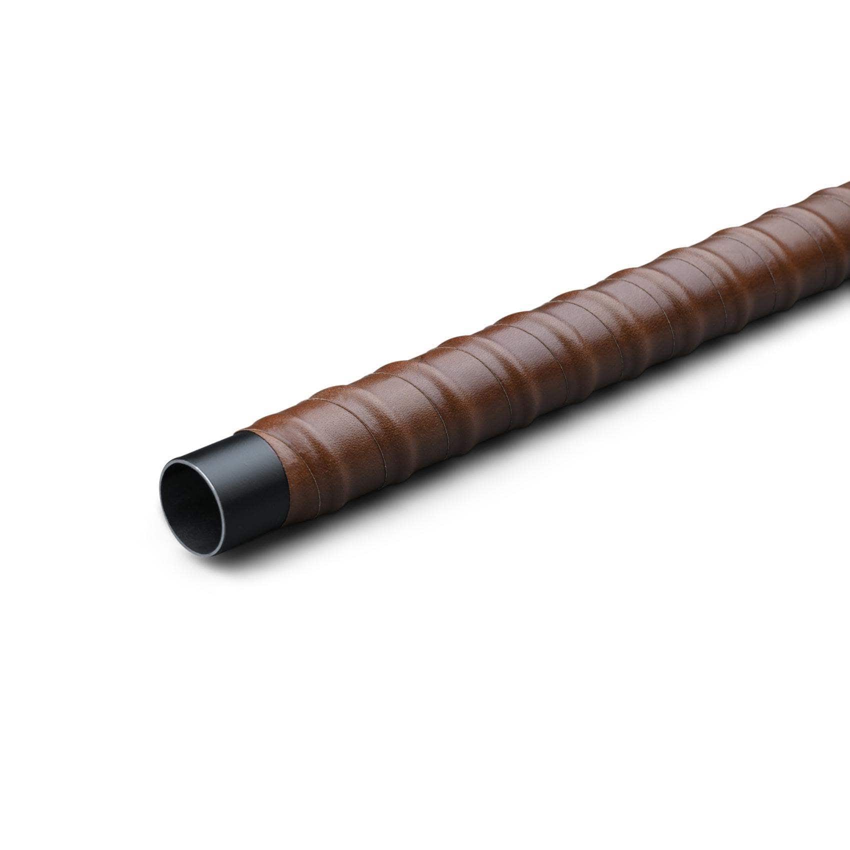 Heritage Twist | Bøjlestang i Brun Læder / Sort L 458 mm x D 25 mm Theofils TF-157013 FINICC
