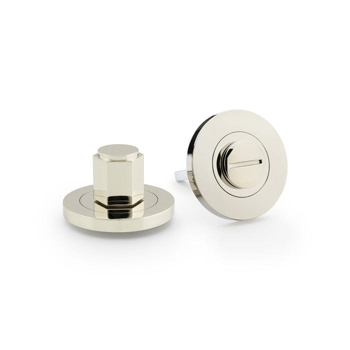 Hex Privacy | Toiletlås i Blank Nikkel Alexander & Wilks AW794PN-SET FINICC