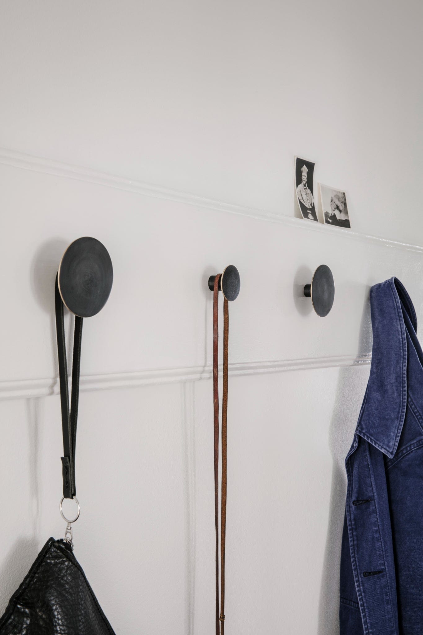 Hook Edge | Knop/Knage i Sortoxideret Messing Uden lak ferm LIVING FINICC