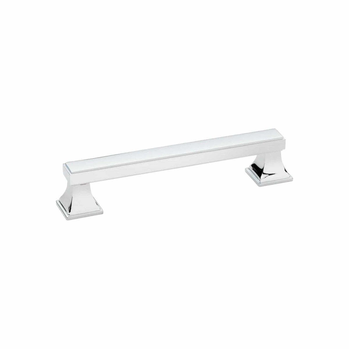 Jesper Square | Greb i Blank Krom L 152 mm (C/C 128 mm) Alexander & Wilks AW813-128-PC FINICC