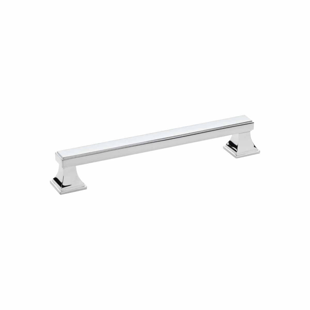 Jesper Square | Greb i Blank Krom L 184 mm (C/C 160 mm) Alexander & Wilks AW813-160-PC FINICC