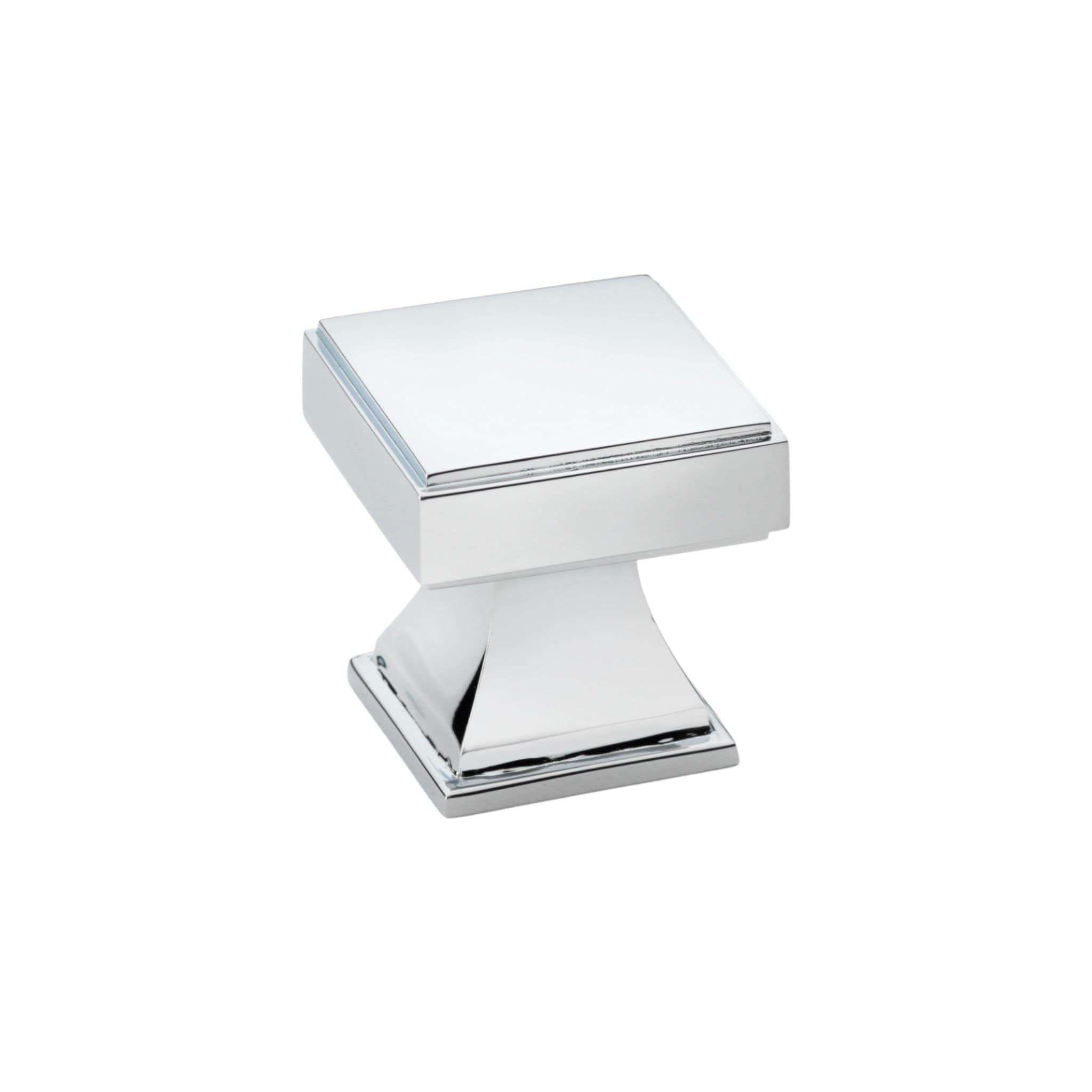 Jesper Square | Knop i Blank Krom Ø x D 24 mm Alexander & Wilks AW806-30-PC FINICC