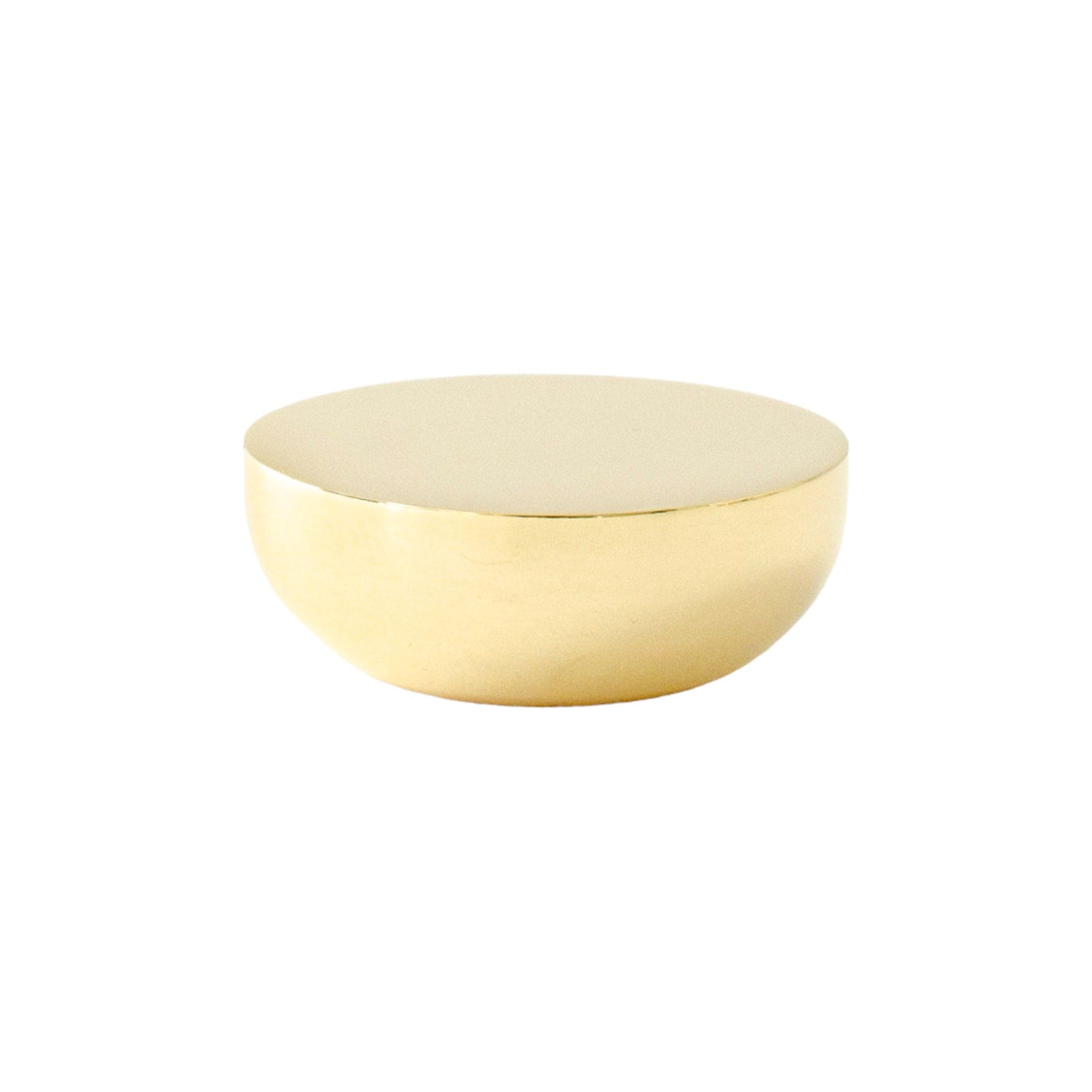 Kokeshi 3012 | Knop i Poleret Messing uden Lak Ø 30 mm x D 12 mm BB Sweden BB-KN51M FINICC