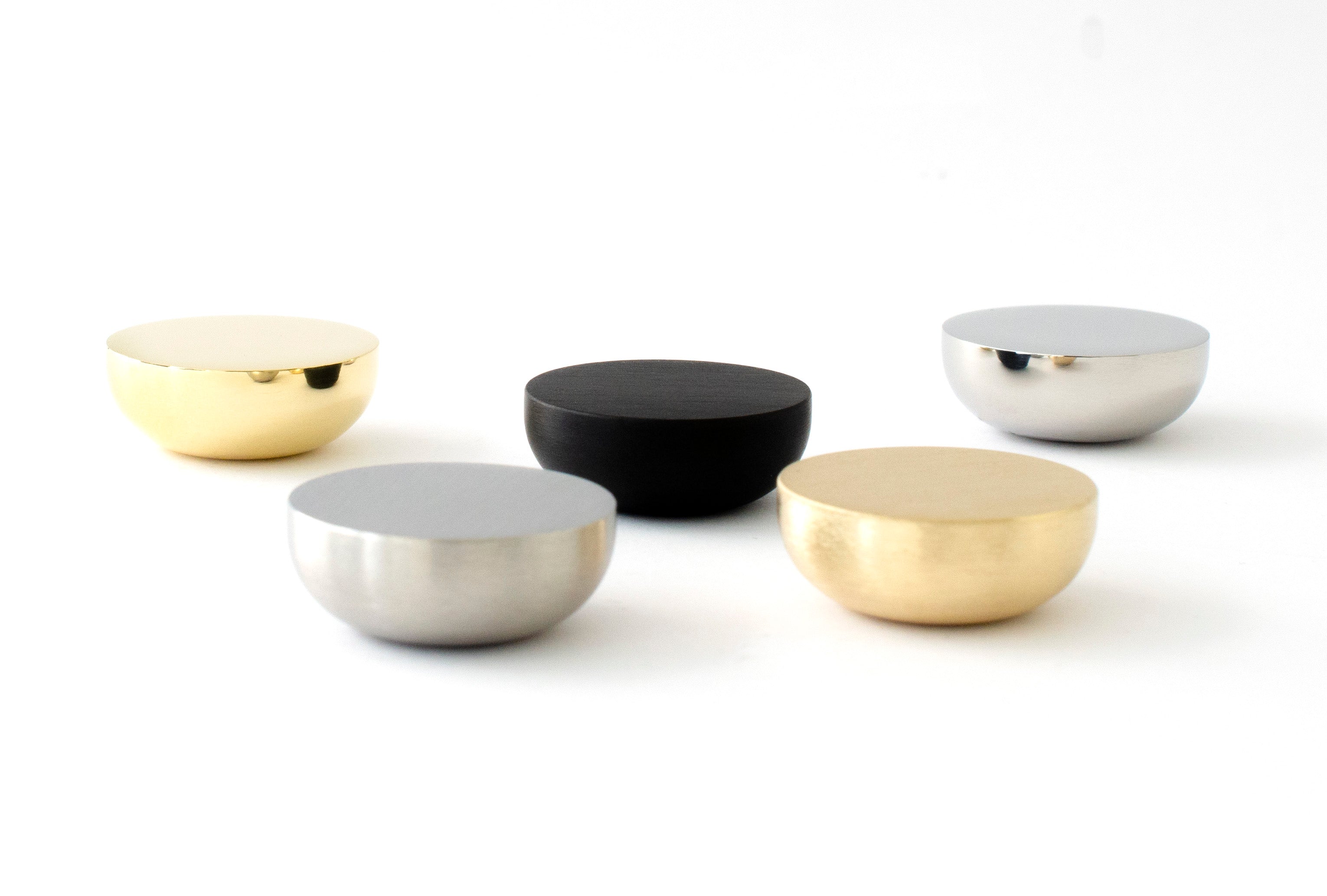 Kokeshi 3012 | Knopp i Blank Rostfritt Stål