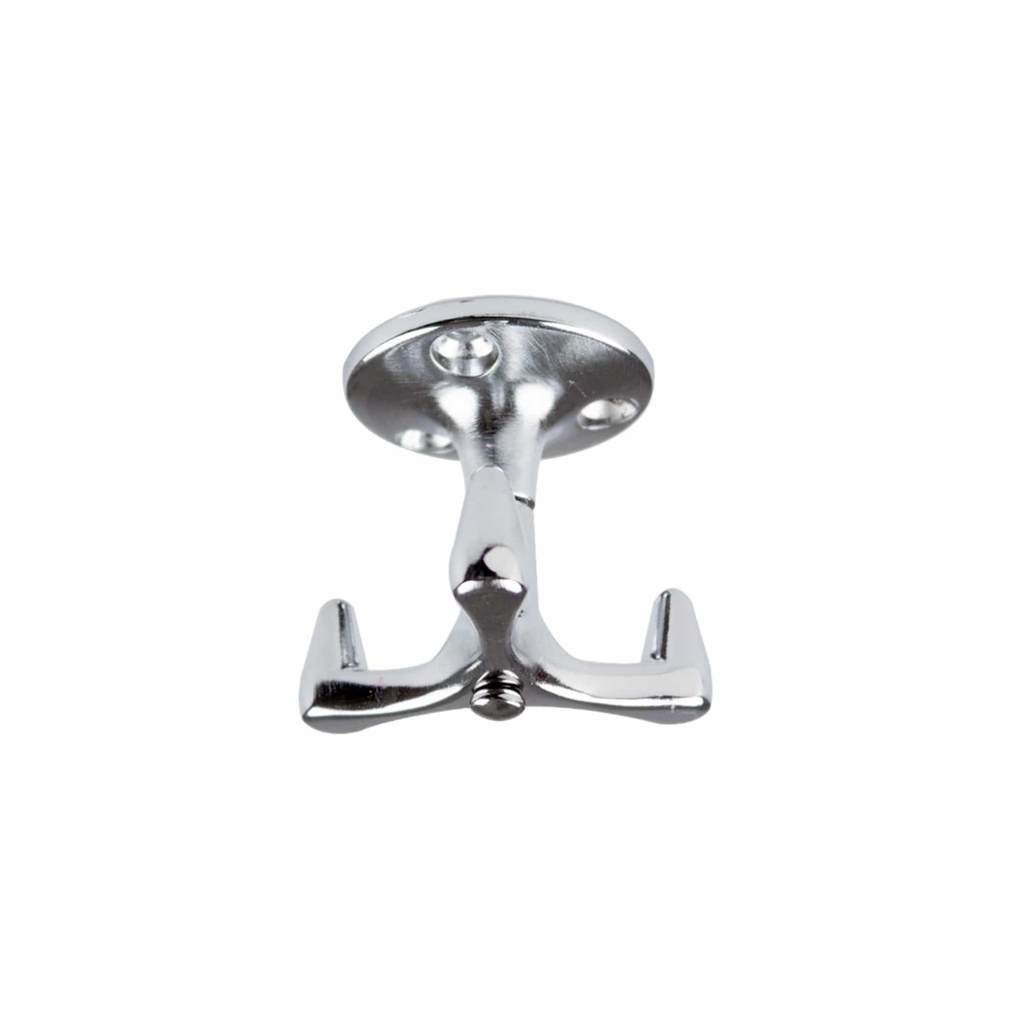 Krog 3135 | Knage i Børstet Krom Ø 40 mm x D 44 mm Habo HB-17941 FINICC