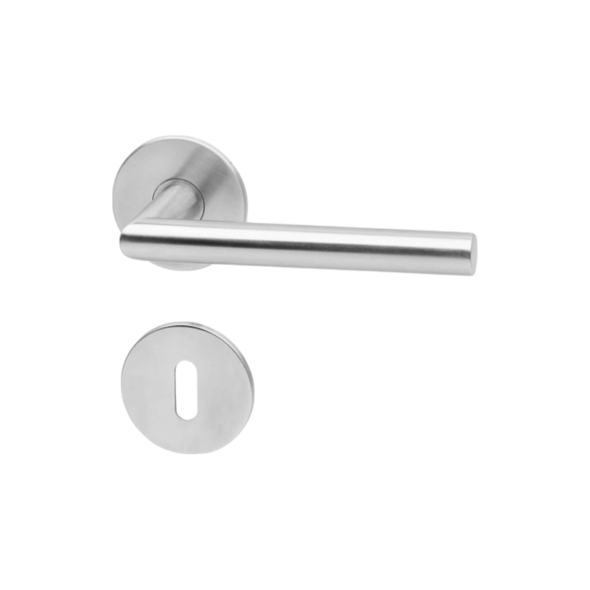 L-Greb | Dørhåndtag i Rustfrit stål Ø16mm Habo HB-11761 FINICC