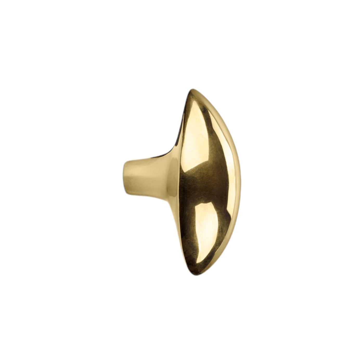 Lemon | Knop/Knage i Blank Messing Uden lak L 50 mm x B 70 mm ferm LIVING FL-110065501 FINICC