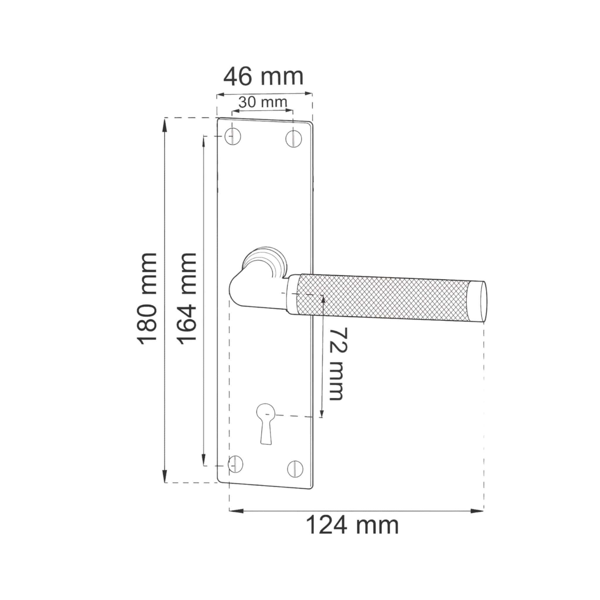 Lexington | Dørhåndtag på langskilt i Bronze Habo HB-63414 FINICC