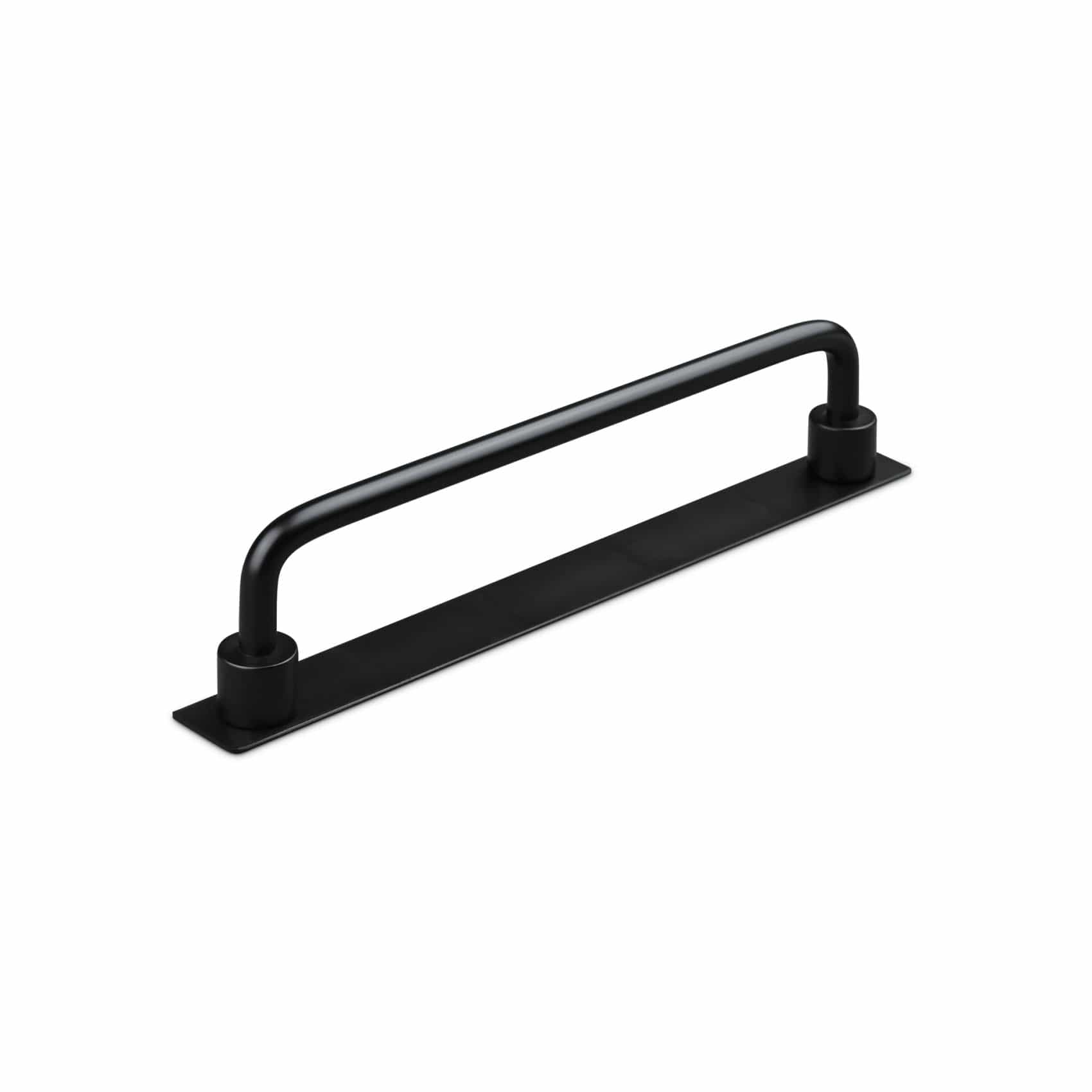 Limone | Greb i Mat Sort med bagplade L 175 mm (C/C 160 mm) Theofils TF-10200086-BP FINICC