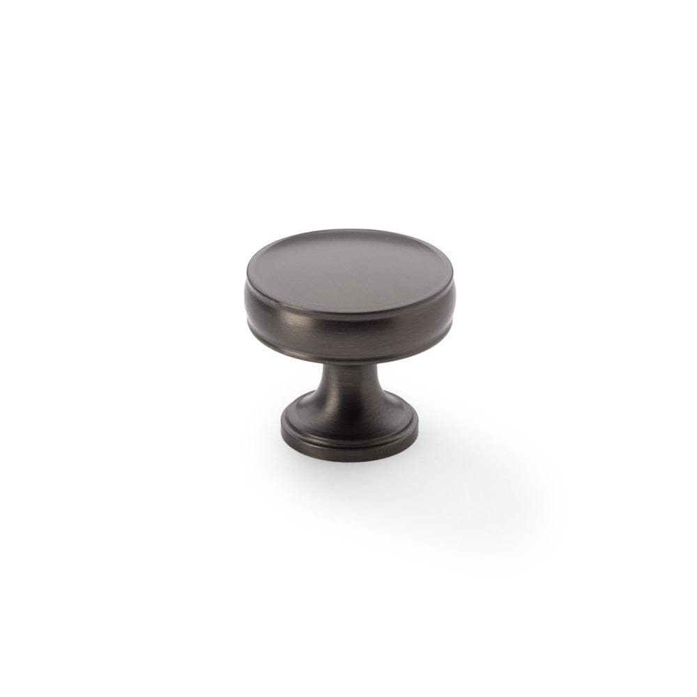 Lynd | Knop i Dark Bronze Ø 32 mm x D 29 mm Alexander & Wilks AW808-32-DBZ FINICC