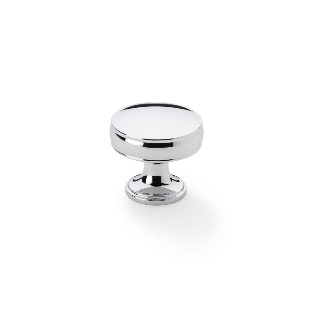 Lynd | Knop i Krom Ø 32 mm x D 29 mm Alexander & Wilks AW808-32-PC FINICC