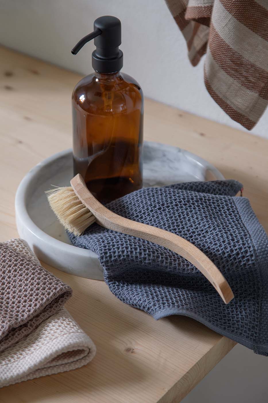 Marbi | Bakke Hvid Marmor - Dia.: 22 Cm Ø 22 cm MOUD Home MH-211326 FINICC