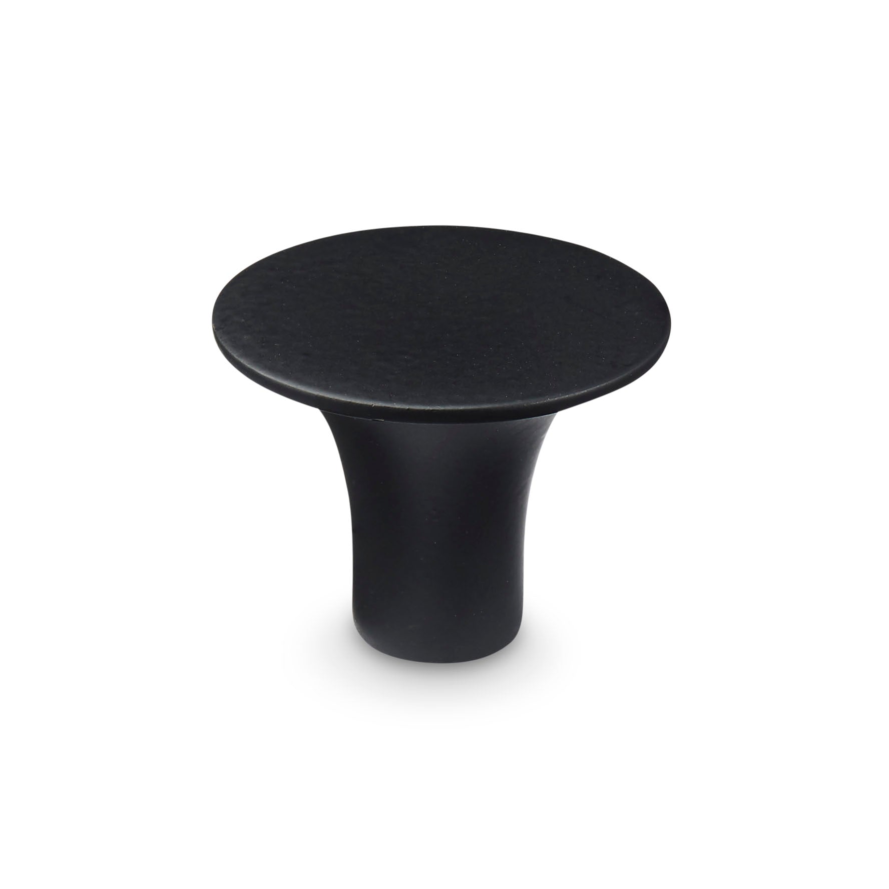 Minimal | Knop/Knage i Mat Sort Ø 30 mm x D 25 mm H. Skjalm P. HSP-58KNMS030 FINICC