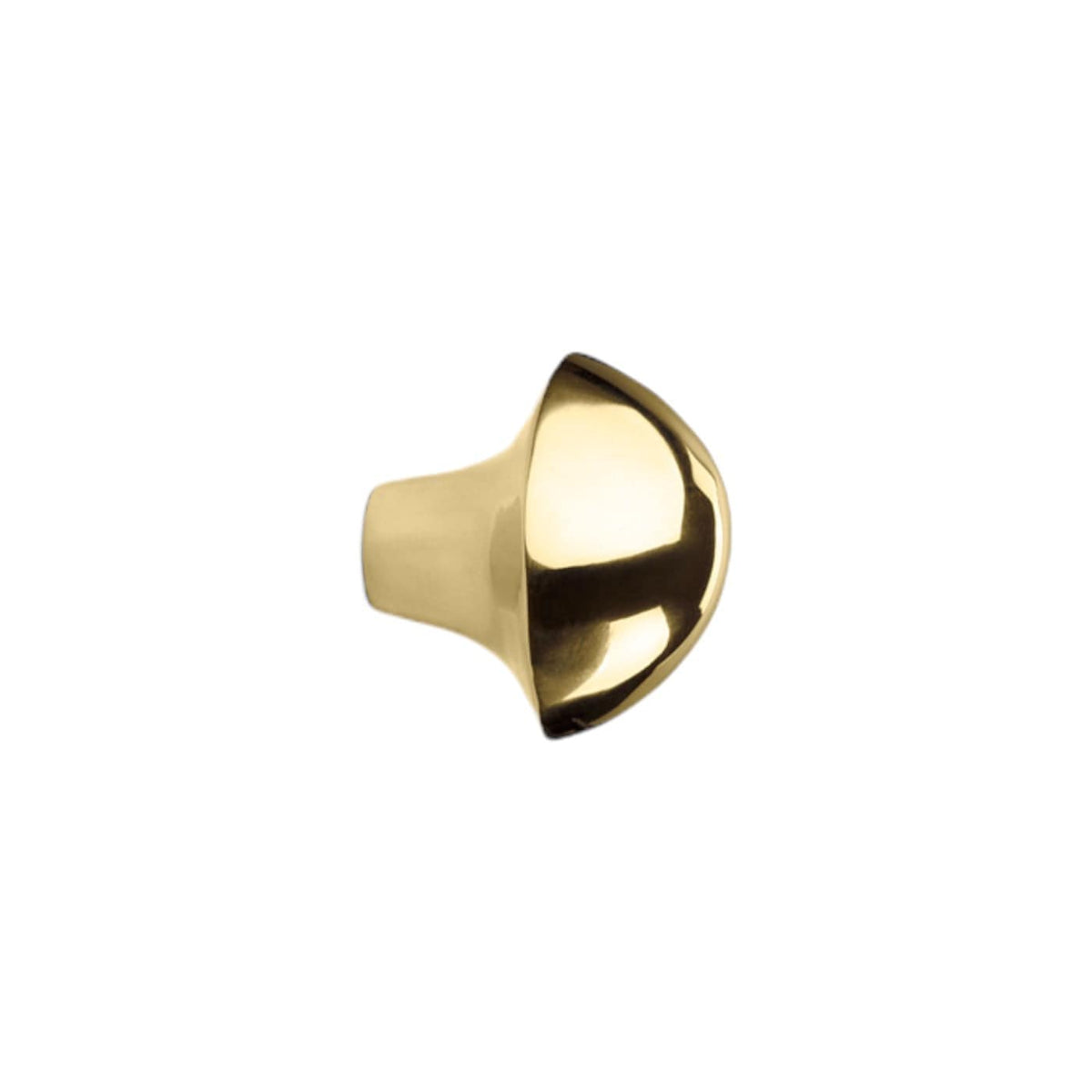 Mushroom | Knop/Knage i Blank Messing Uden lak Ø 38 mm x D 35 mm ferm LIVING FL-110066501 FINICC