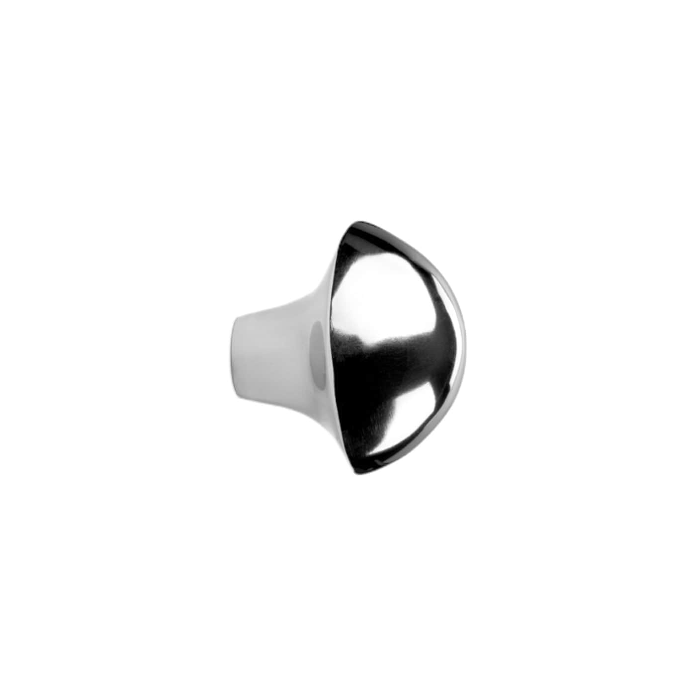 Mushroom | Knop/Knage i Blank Rustfrit Stål Ø 38 mm x D 35 mm ferm LIVING FL-110103507 FINICC
