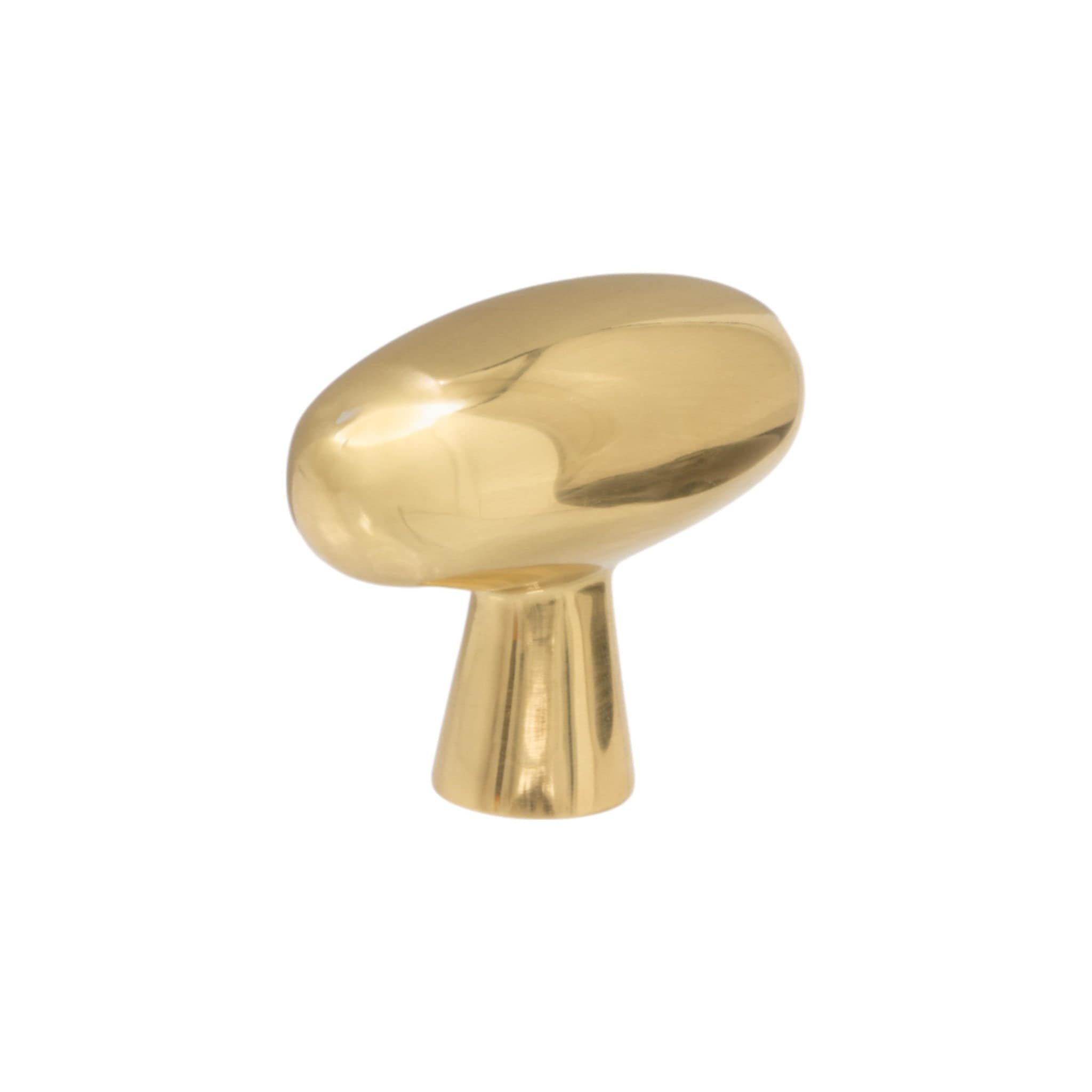 Oliver T | T-Greb i Blank Messing med Lak L 48 mm x D 35 mm Beslag Design 343414-11 FINICC