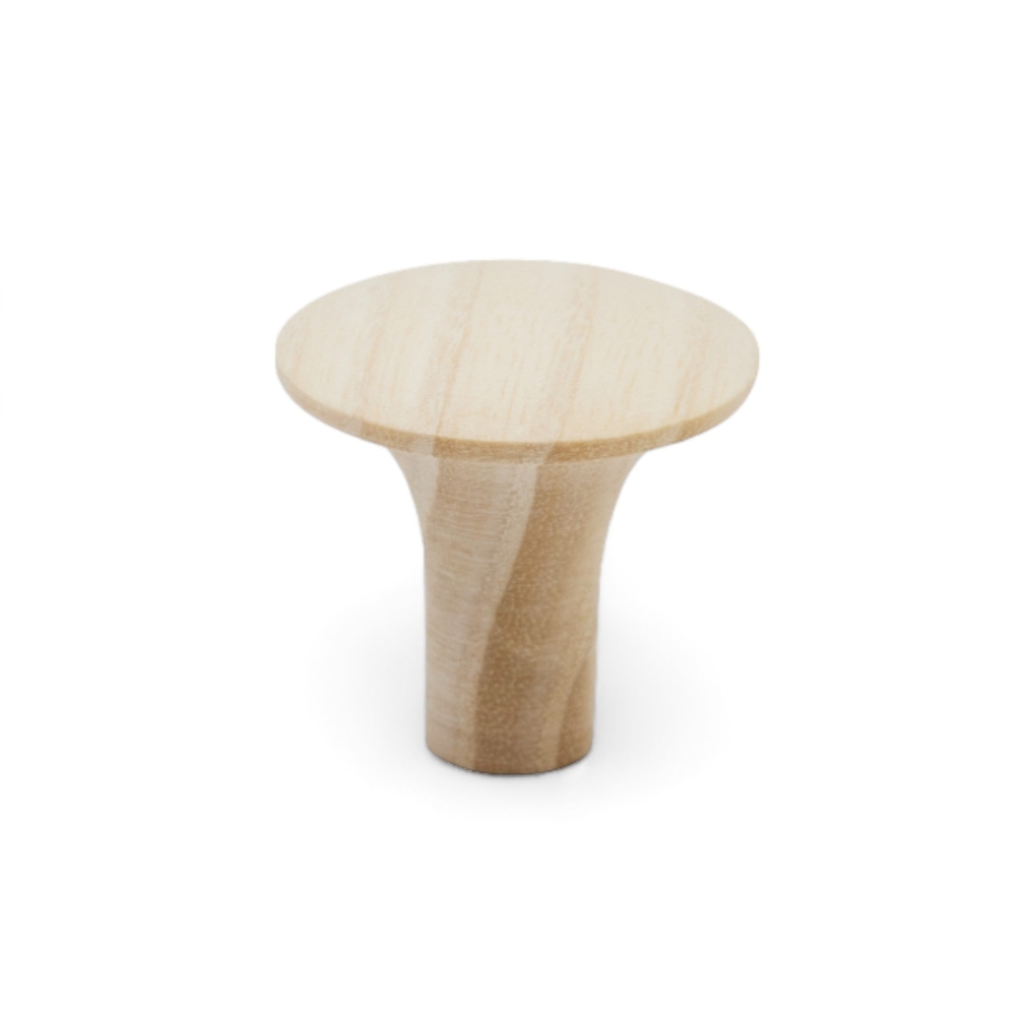 Olle | Knop i Ubehandlet Ask Ø 30,5 mm x D 30 mm Beslag Design 207005-11 FINICC