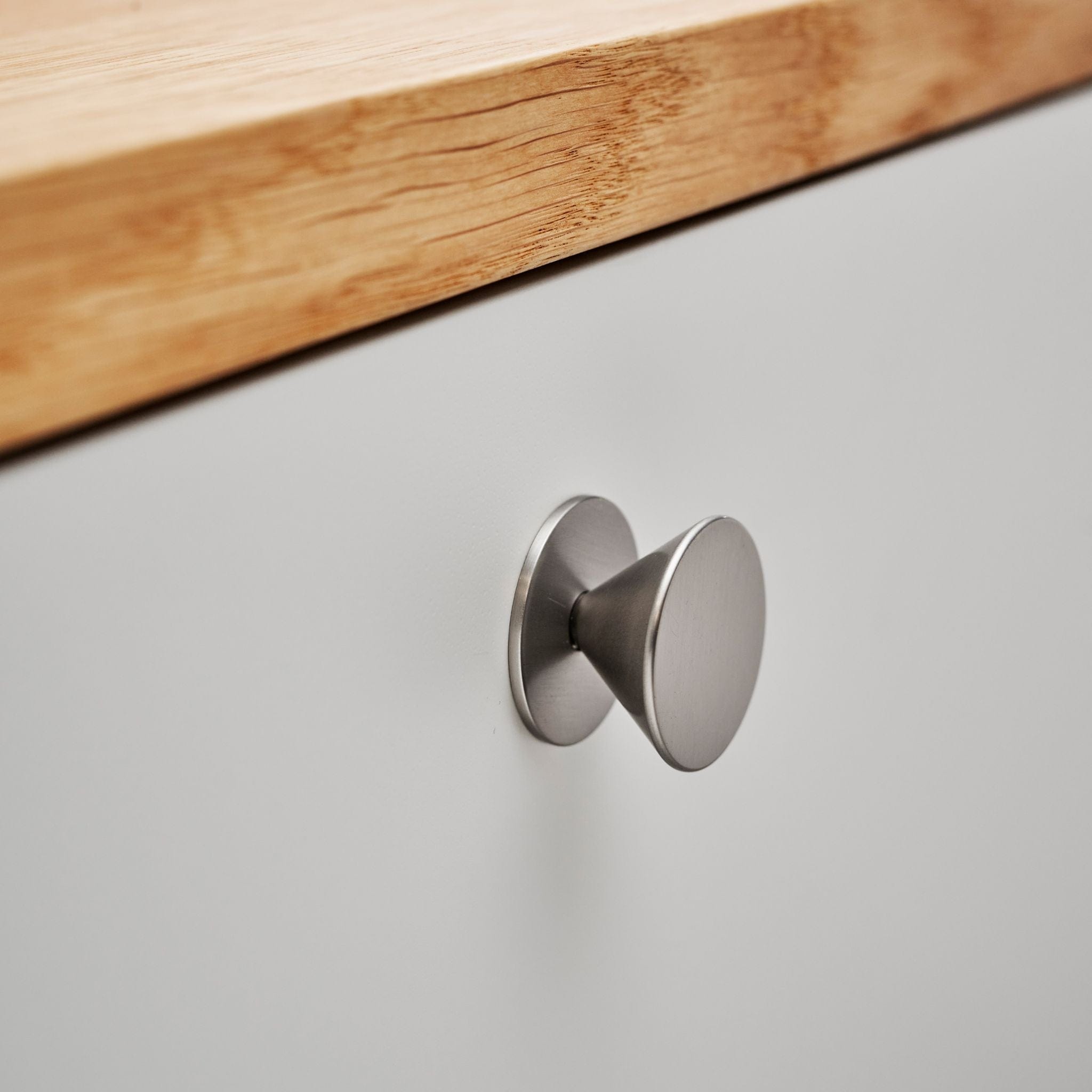 Orbit | Knop i Rustfrit Stål Finish Ø 35,8 mm Furnipart FP-550820036-66 FINICC