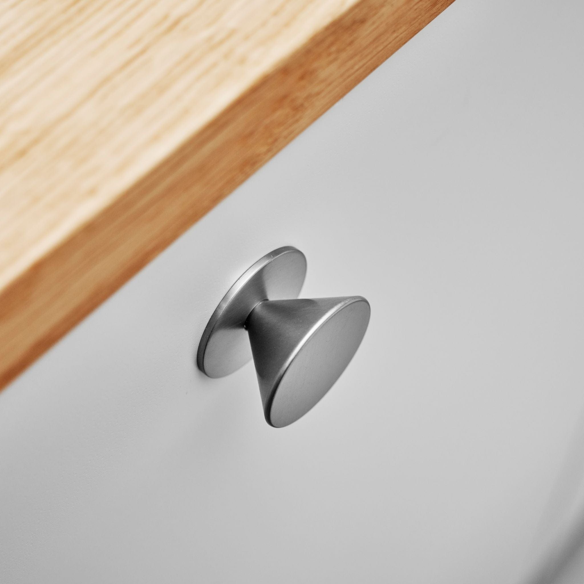 Orbit | Knop i Rustfrit Stål Finish Ø 35,8 mm Furnipart FP-550820036-66 FINICC