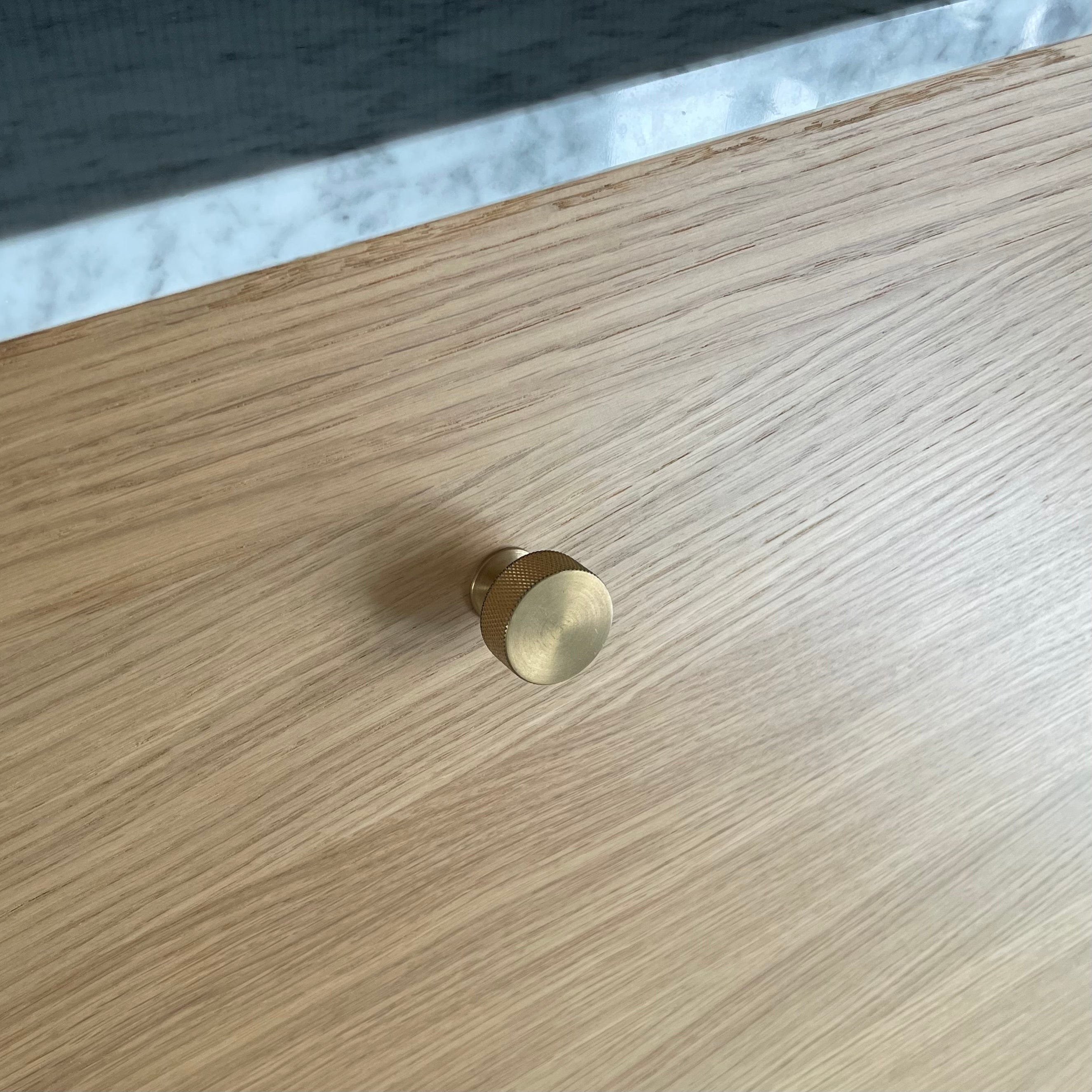 Polaris | Knop i Børstet Messing uden Lak Ø 29 mm x D 26 mm I-REFINE IR-250011 FINICC