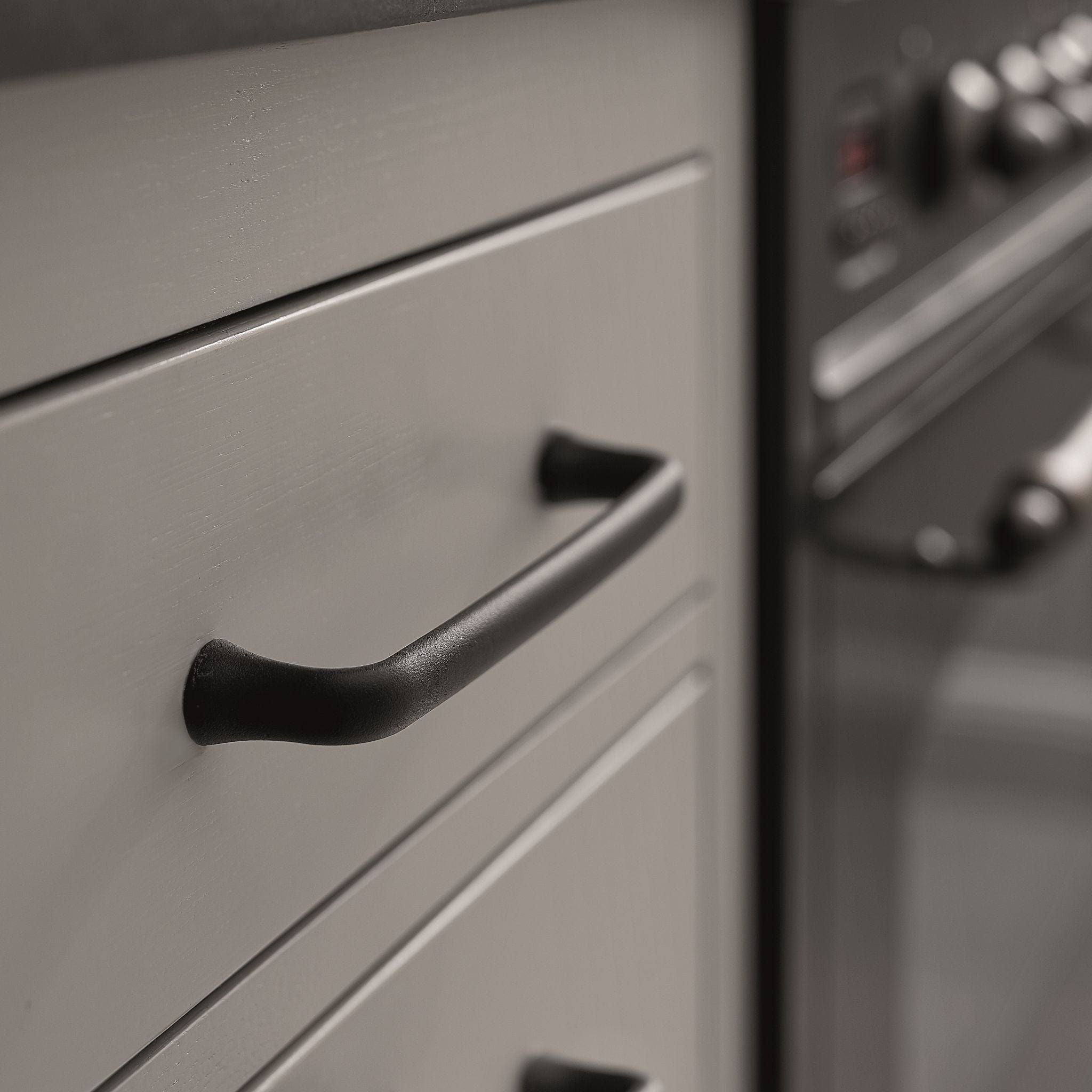 Provence | Greb i Sort L 179 mm (C/C: 160 mm) Furnipart FP-300010160-9005 FINICC