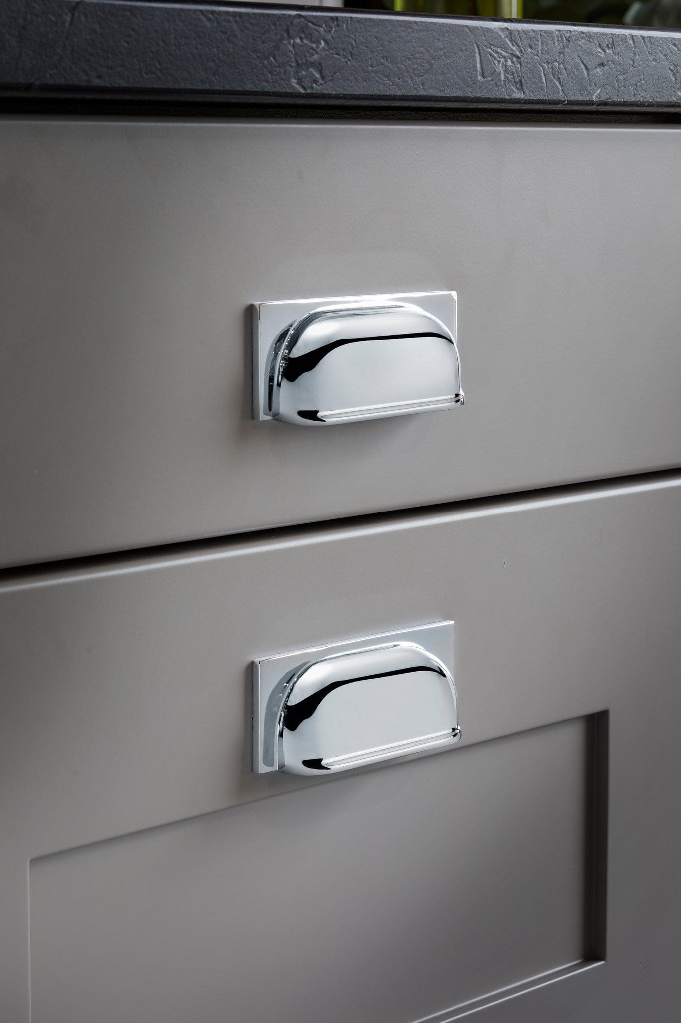 Quantock | Skålgreb i Blank Krom Alexander & Wilks FINICC