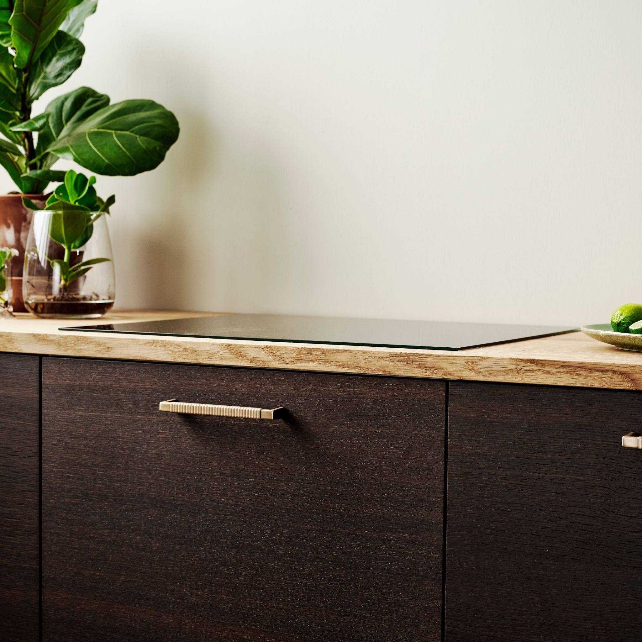 Rattan | Greb i Børstet Messing L 168 mm (C/C: 160 mm) Furnipart FP-549920160-32 FINICC