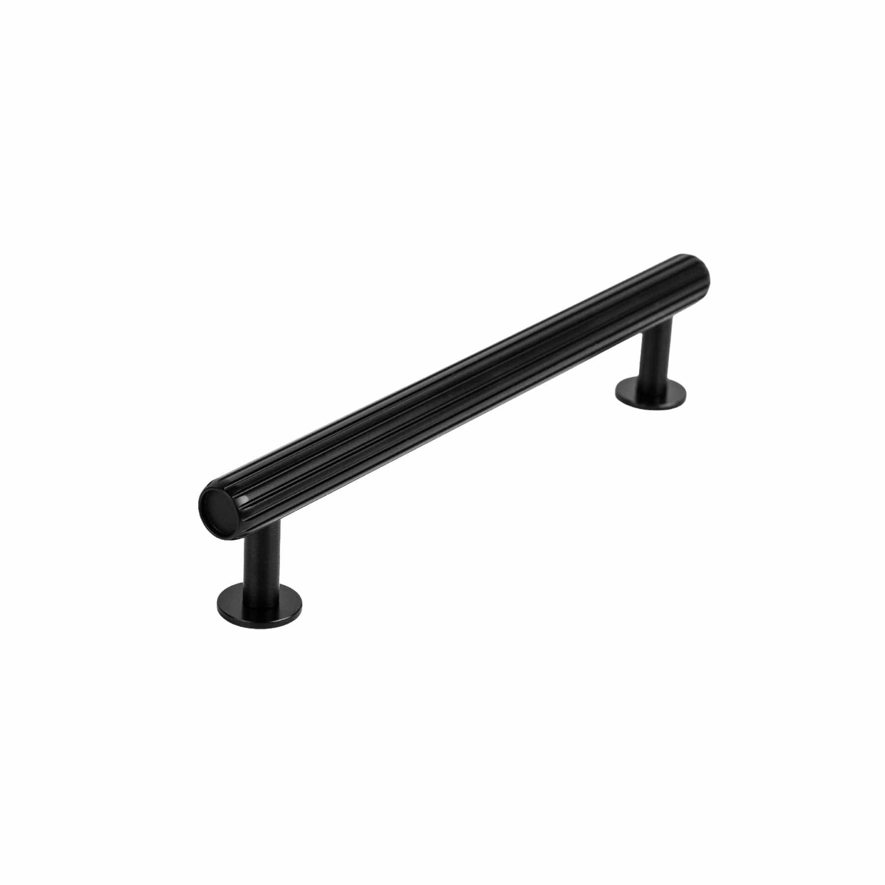 Rille | Greb i Børstet Sort L 190 mm (C/C: 160 mm) Viefe VF-0528160L30 FINICC