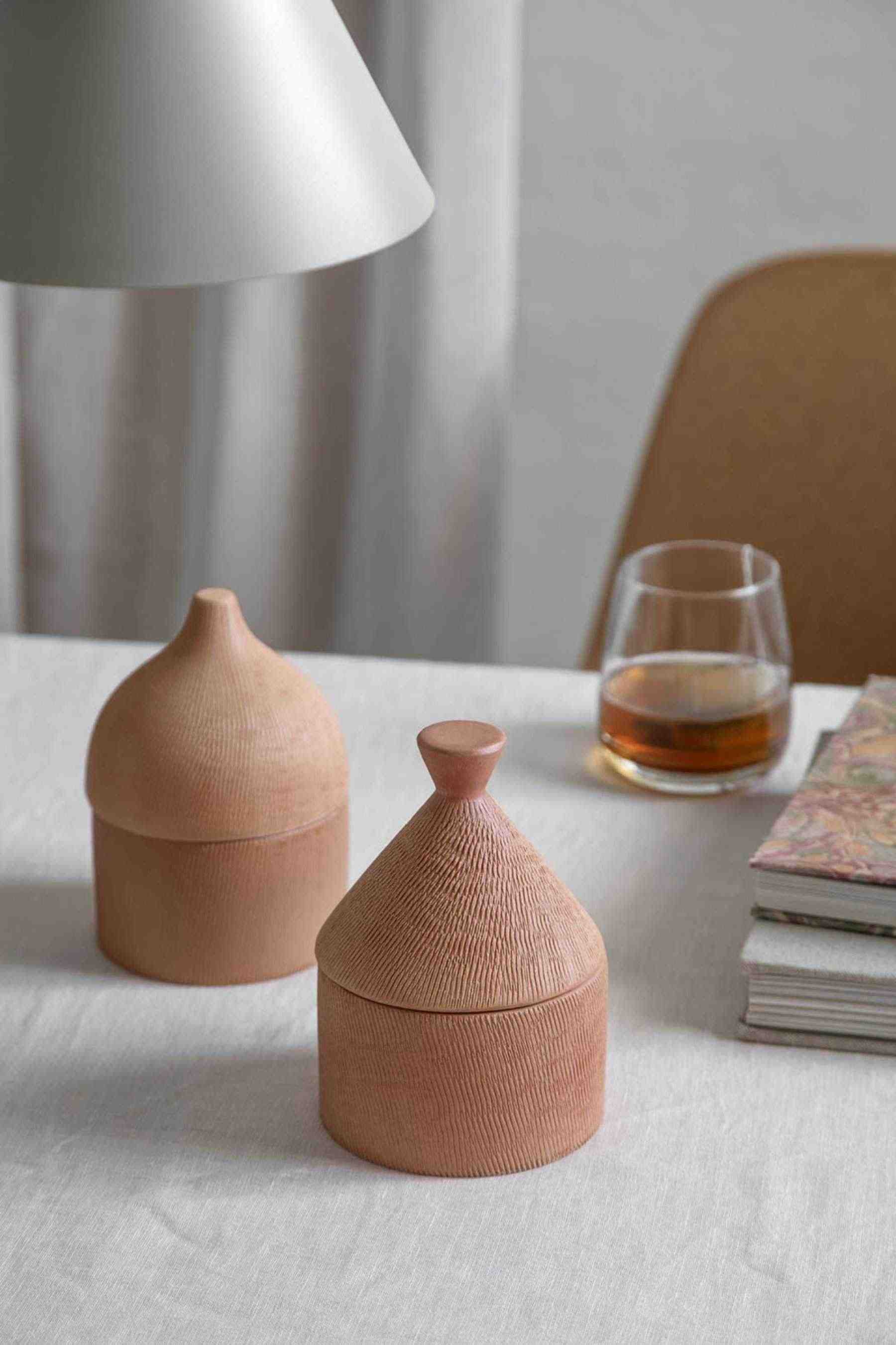 Rustic Two | Krukke i Terracotta Ø 10 cm x H 14,5 cm MOUD Home MH-211611 FINICC