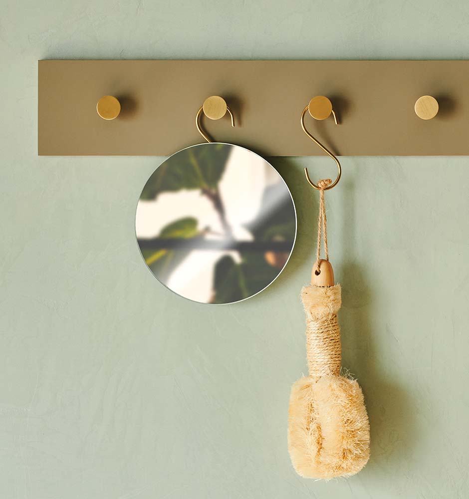 S-Krog i Messing L 85 mm x B 40 mm MOUD Home MH-210808 FINICC