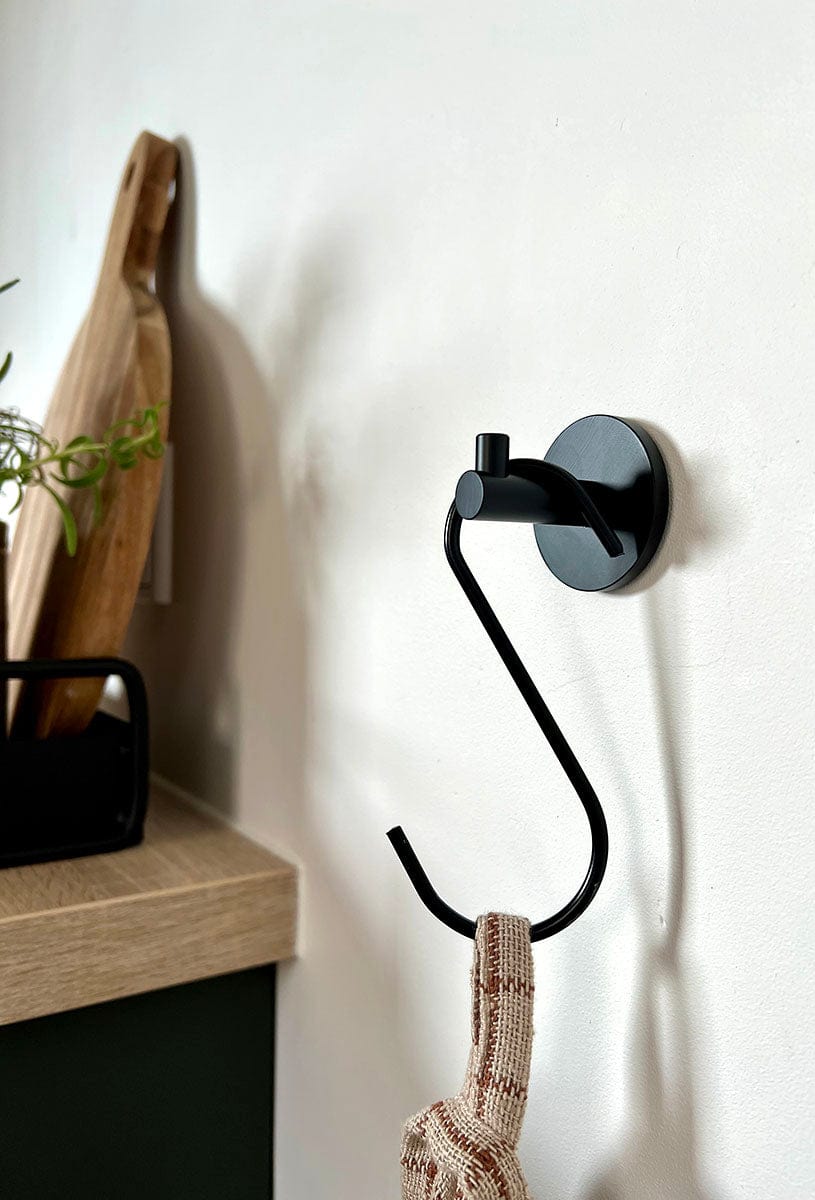 S-Krog i Mat sort L 85 mm x B 40 mm MOUD Home MH-211655 FINICC