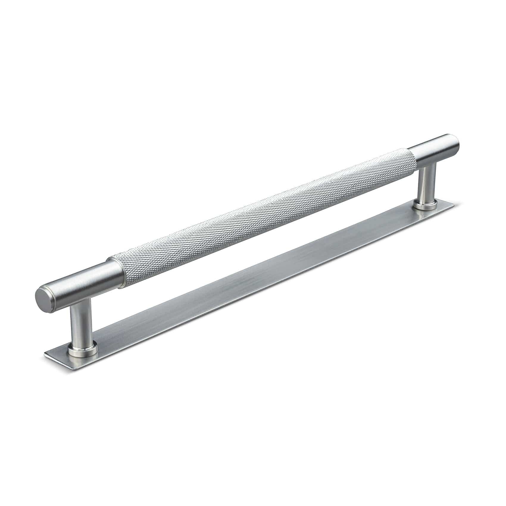 Salo Cross | Greb i Rustfrit Stål Finish med bagplade L 261 mm (C/C 224 mm) Theofils TF-10200273-BP FINICC