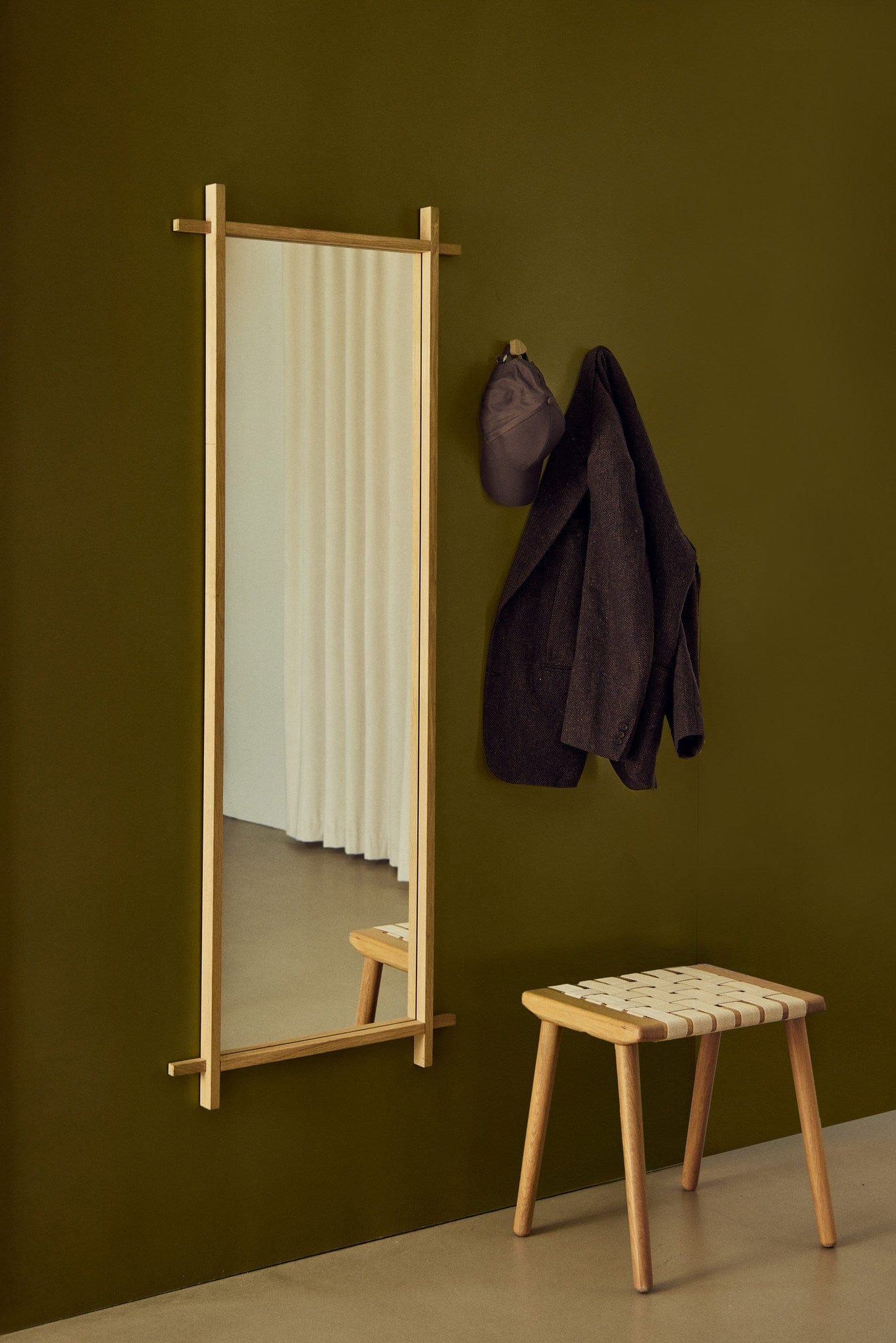 Seat | Taburet i Eg L 46 cm x B 45 cm Andersen Furniture AF4-248020 FINICC