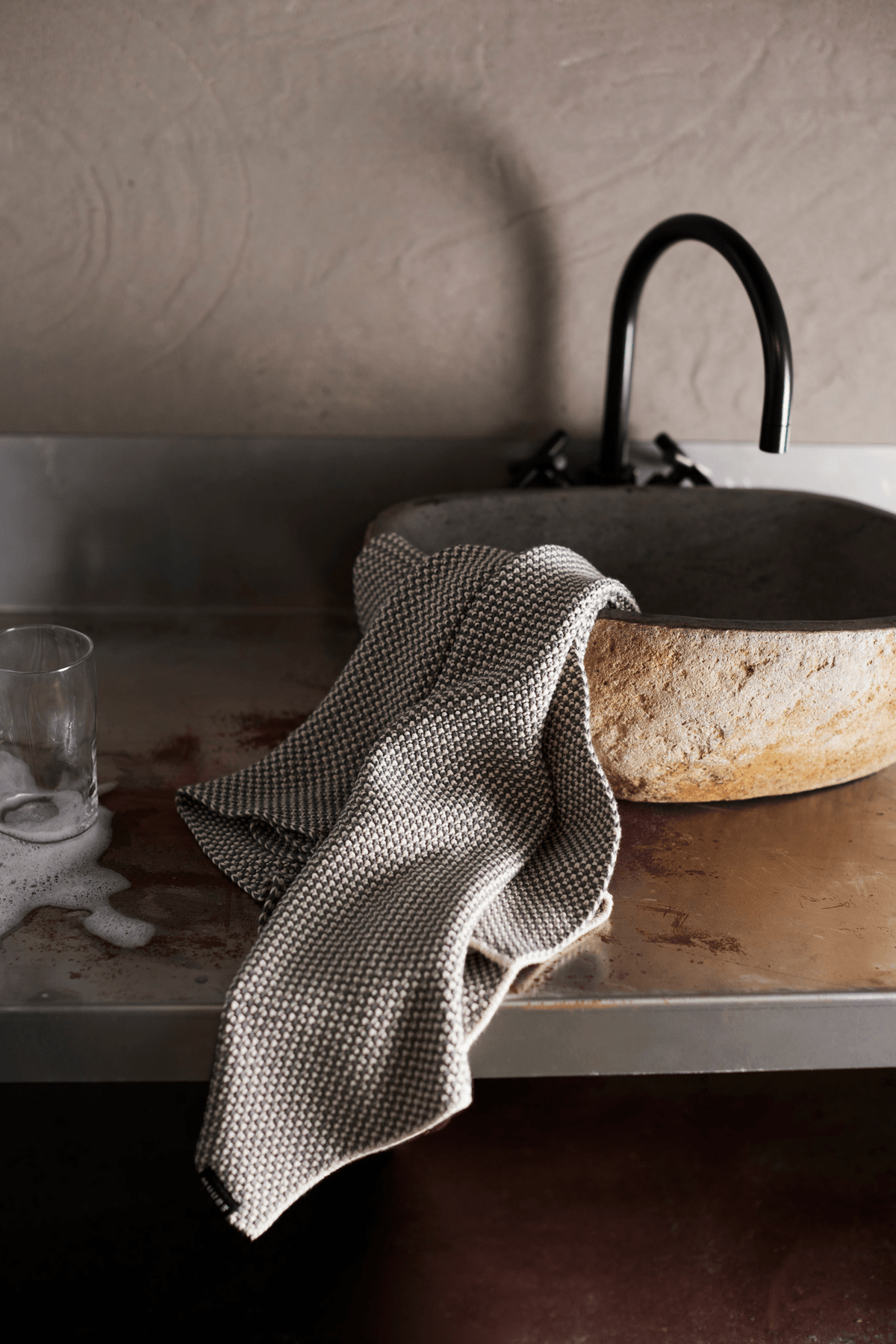 Sentaku | Håndklæde i Grå L 80 cm x B 50 cm Muubs MU-8521000105 FINICC